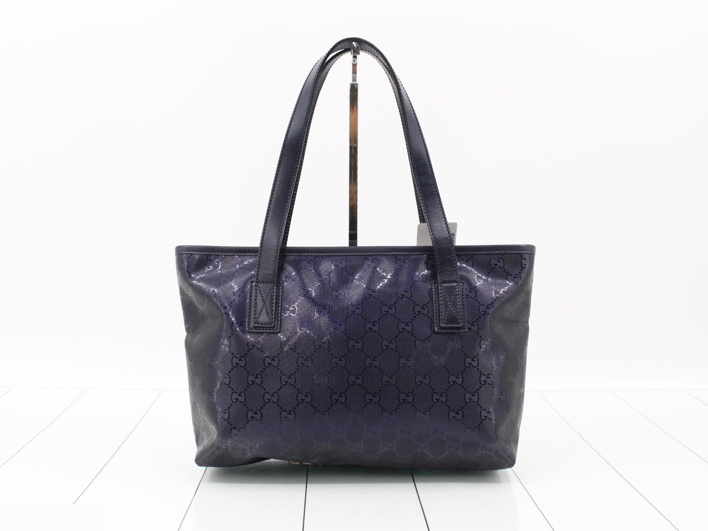 GG PVC x Leather Shoulder Tote Bag — view 2