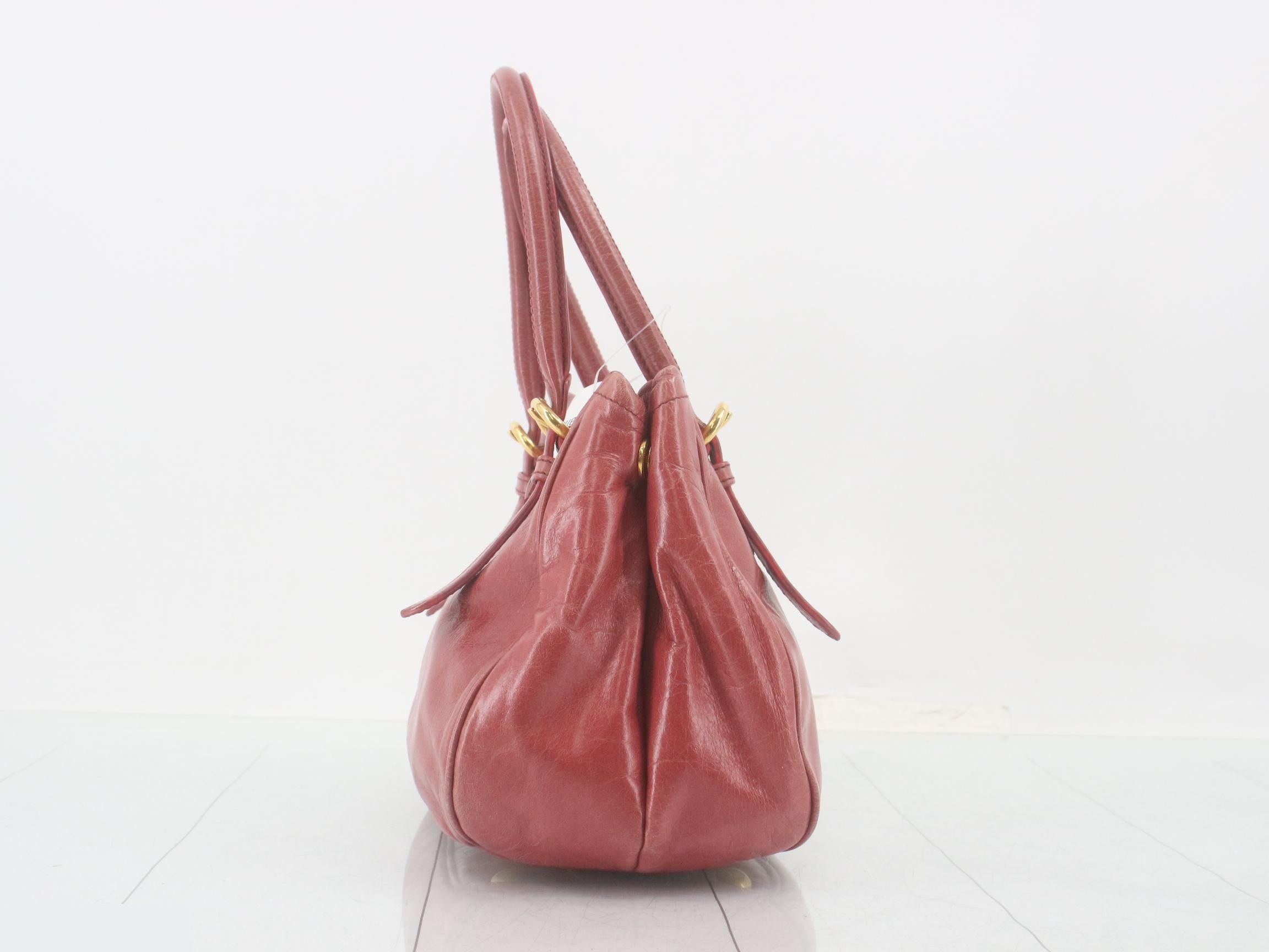 Other lines: Bags - 2-way bag with long strap, leather, red — view 4