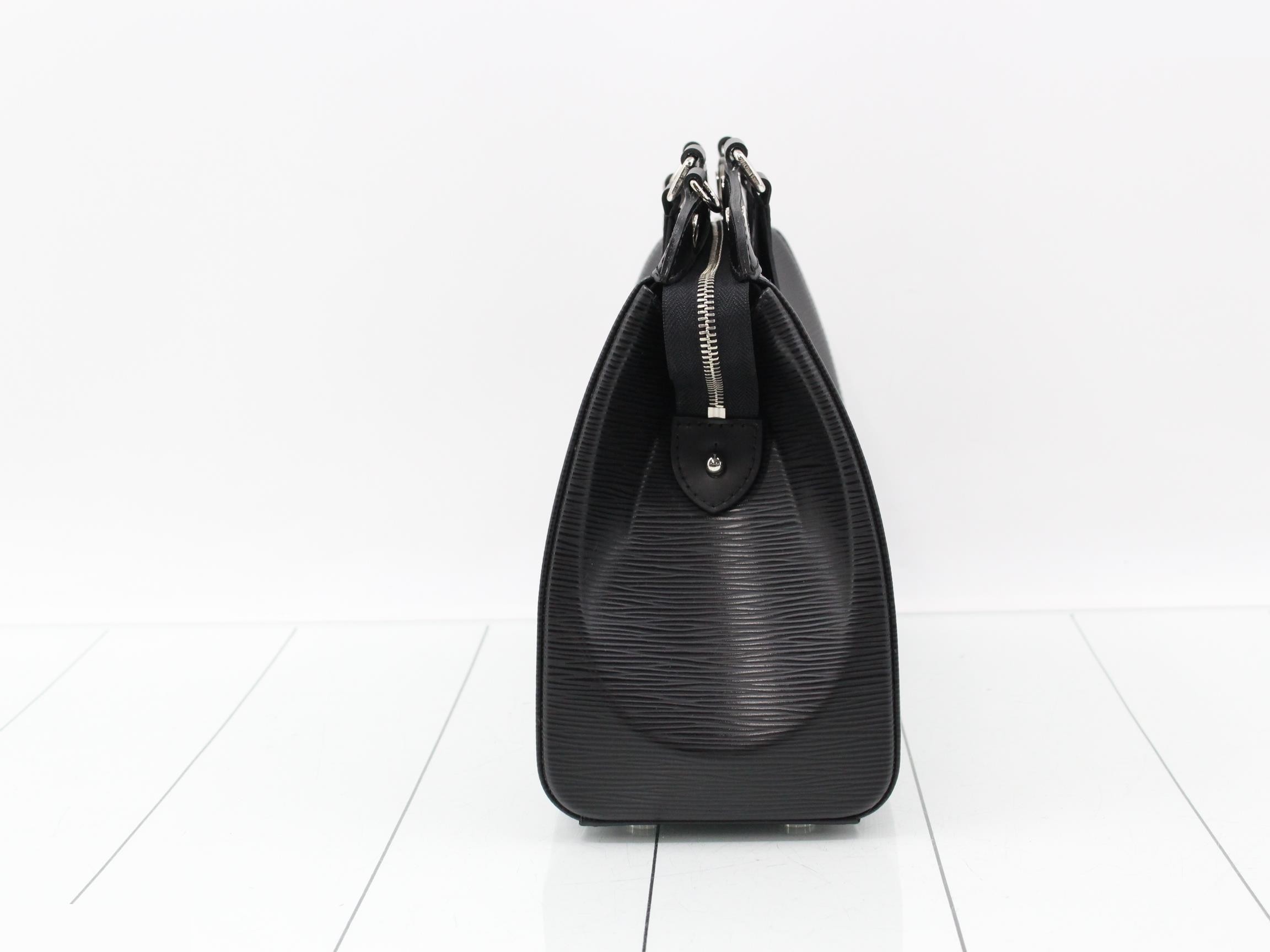 Epi Blair MM Noir 2-Way Handbag — view 3