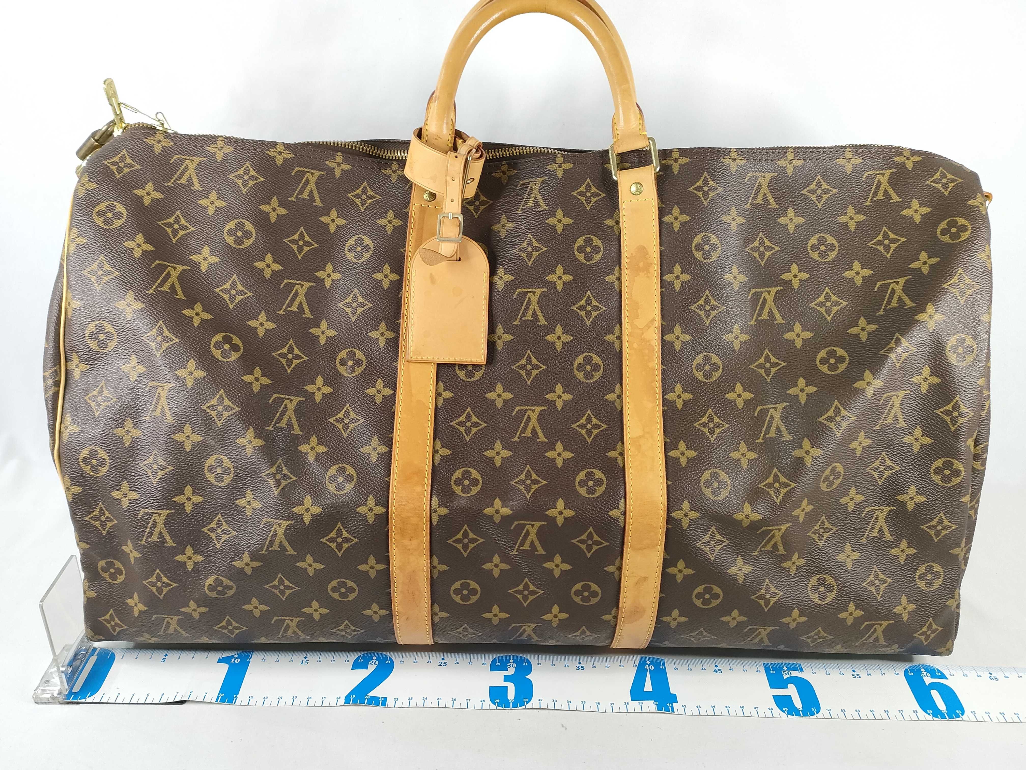 Monogram LV Monogram Keepall Bandoulière 60 M41412 FL0030 Boston Bag — view 2
