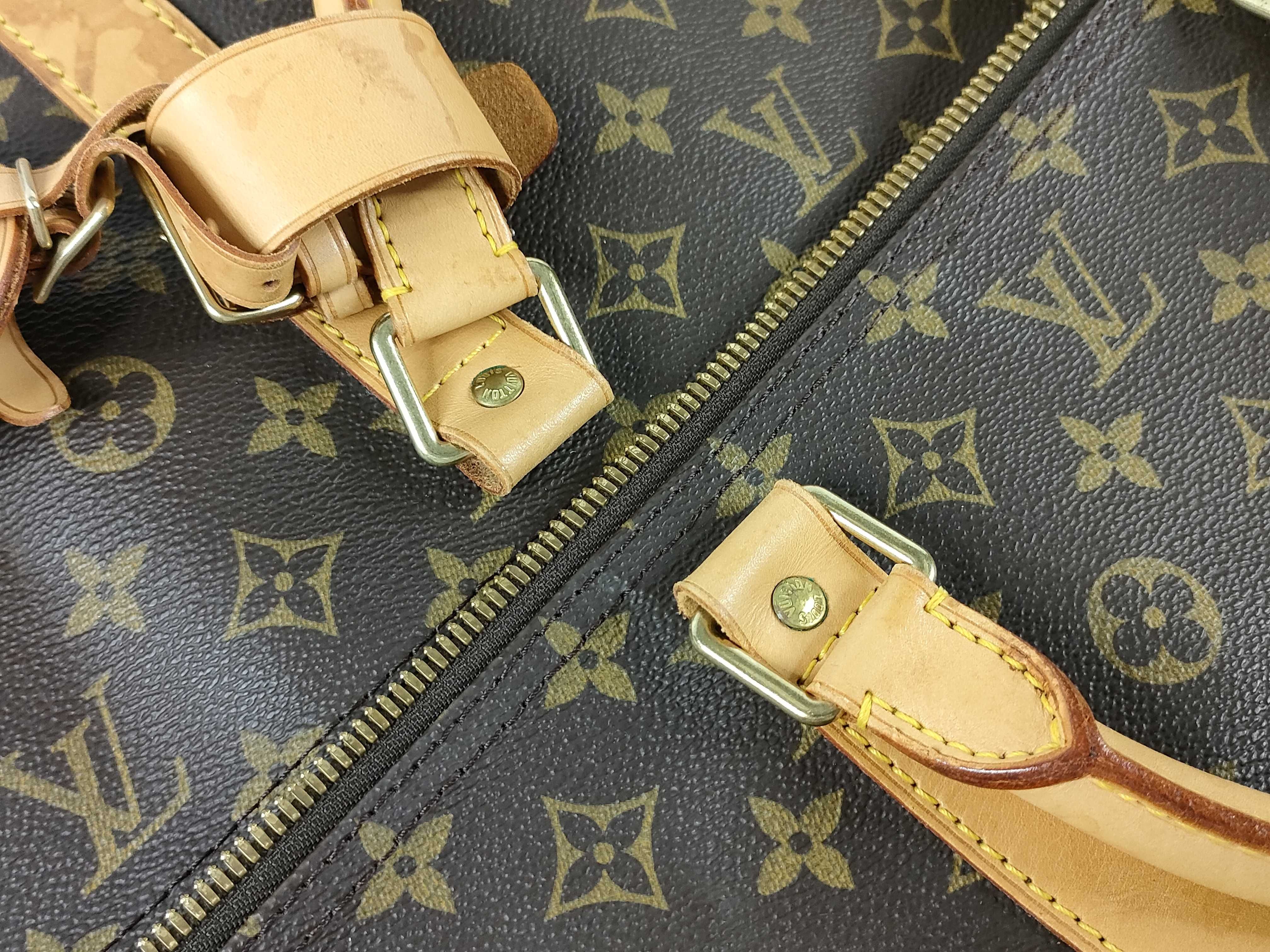 Monogram LV Monogram Keepall Bandoulière 60 M41412 FL0030 Boston Bag — view 13
