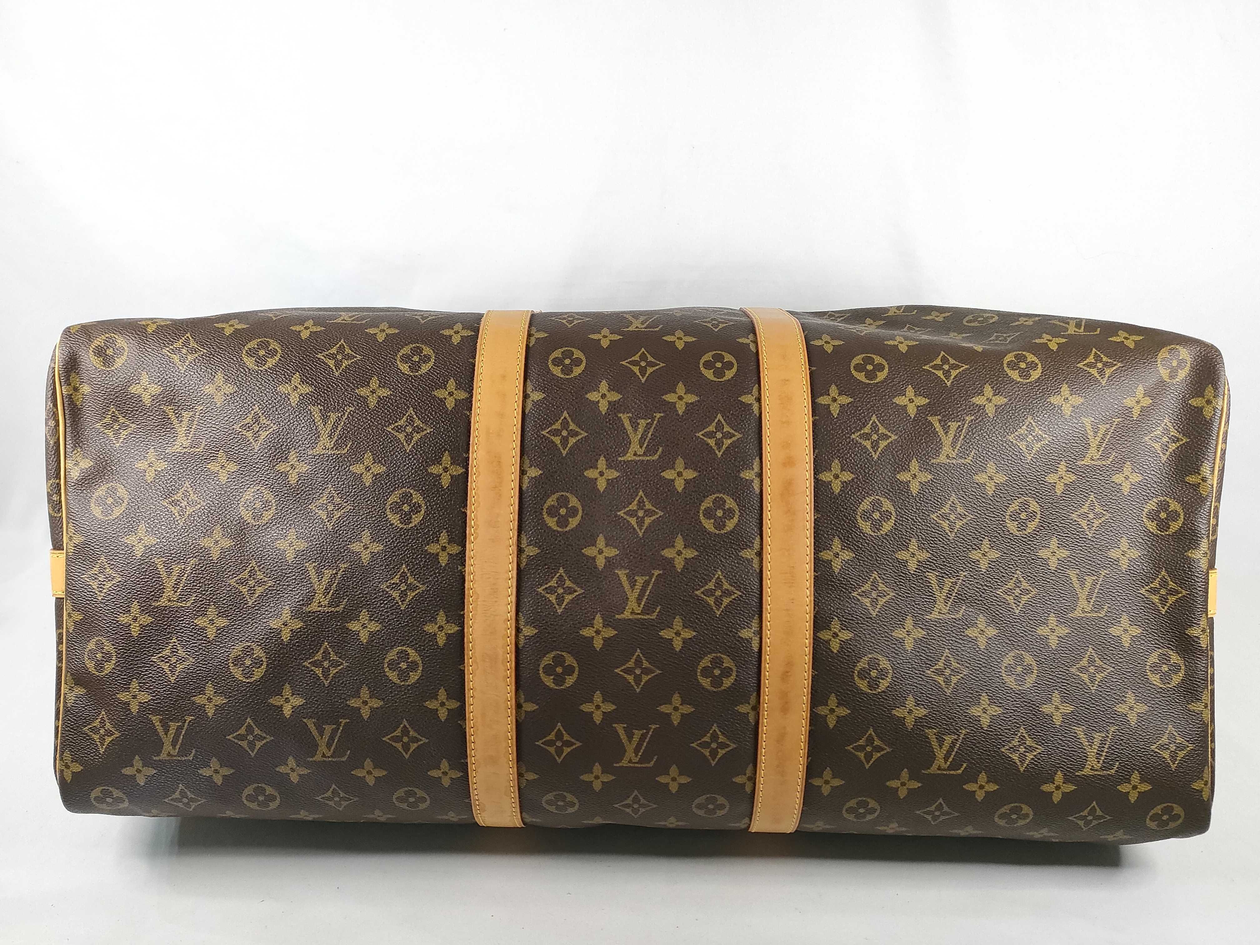 Monogram LV Monogram Keepall Bandoulière 60 M41412 FL0030 Boston Bag — view 8