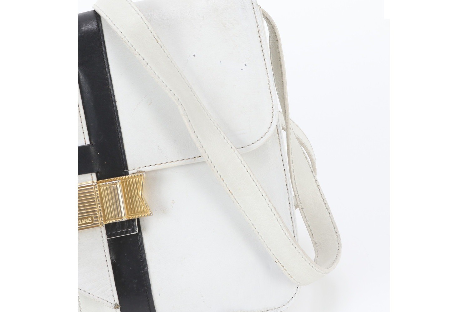 Leather shoulder bag, crossbody bag. — view 2