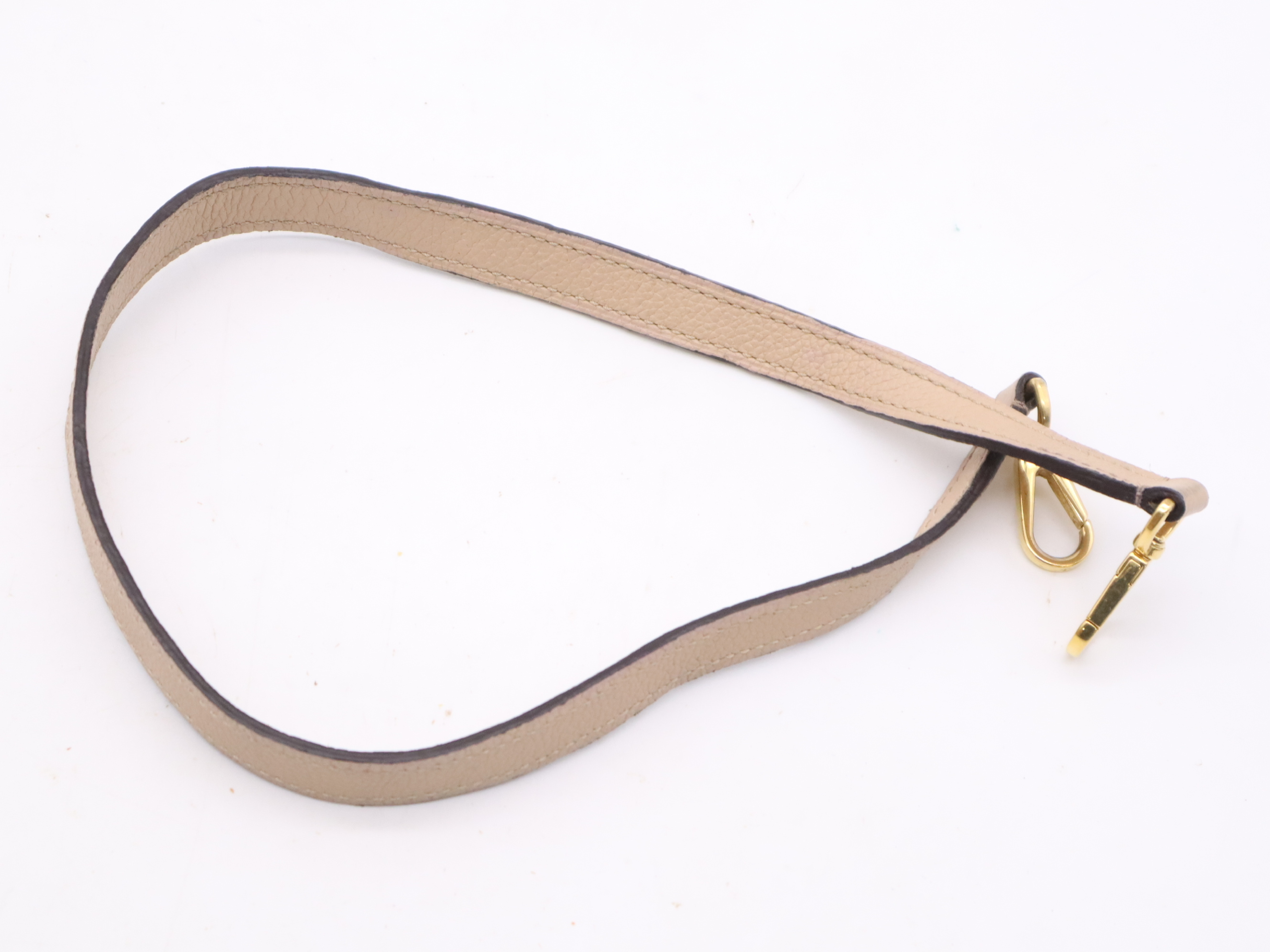 M41152 Empreinte Montaigne MM Dune Shoulder Bag with Shoulder Strap, Padlock, Key, and Clochette — view 12