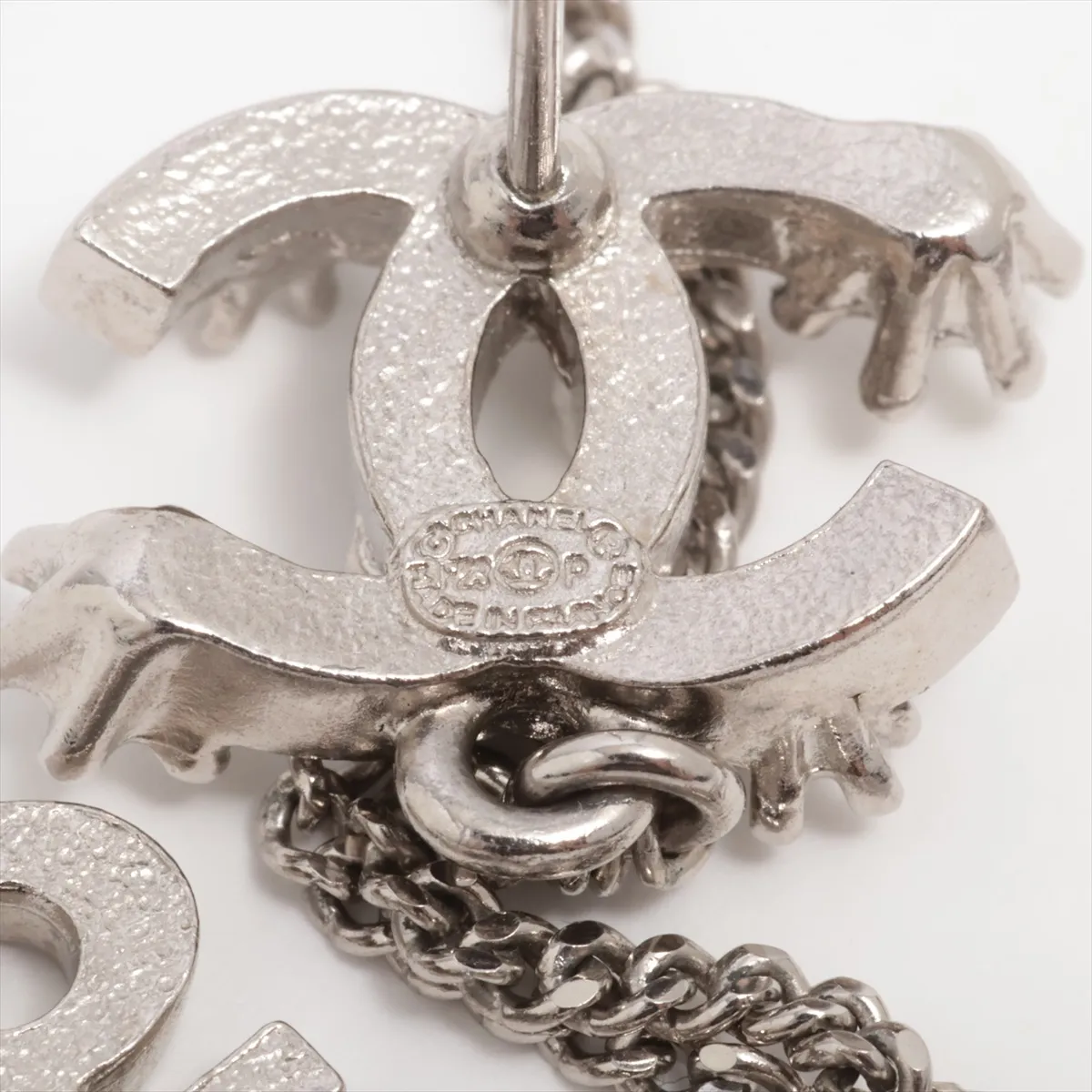 Cocomark F23P Earrings (for both ears) Metal x Rhinestone — view 5