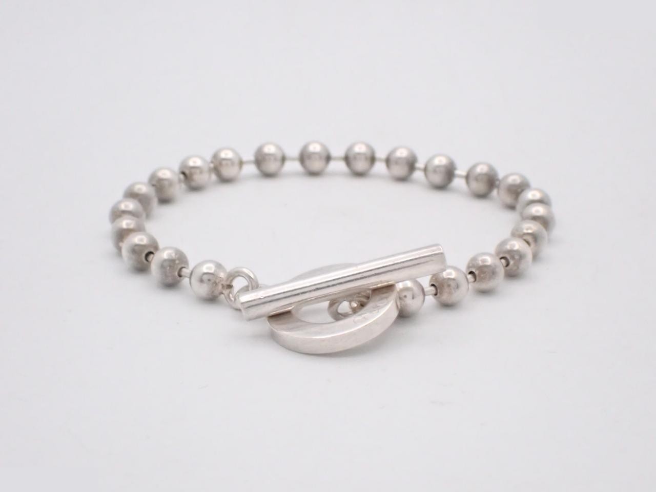 Ball chain bracelet, SV925 / 15.2g, wrist circumference approx. 17cm