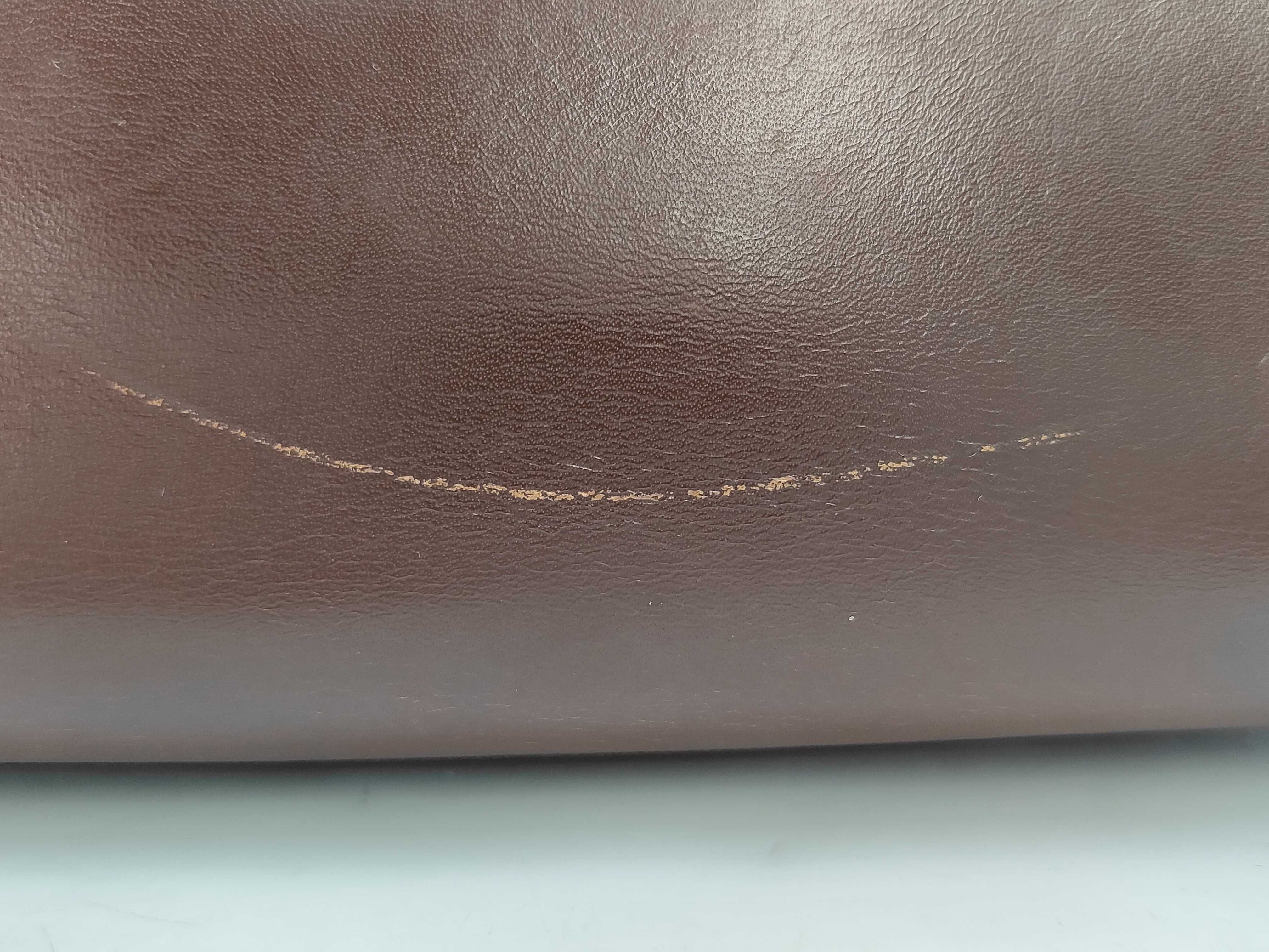 Kelly 32 Box Calf Leather, Brown, Gold Hardware, E Handbag — view 6