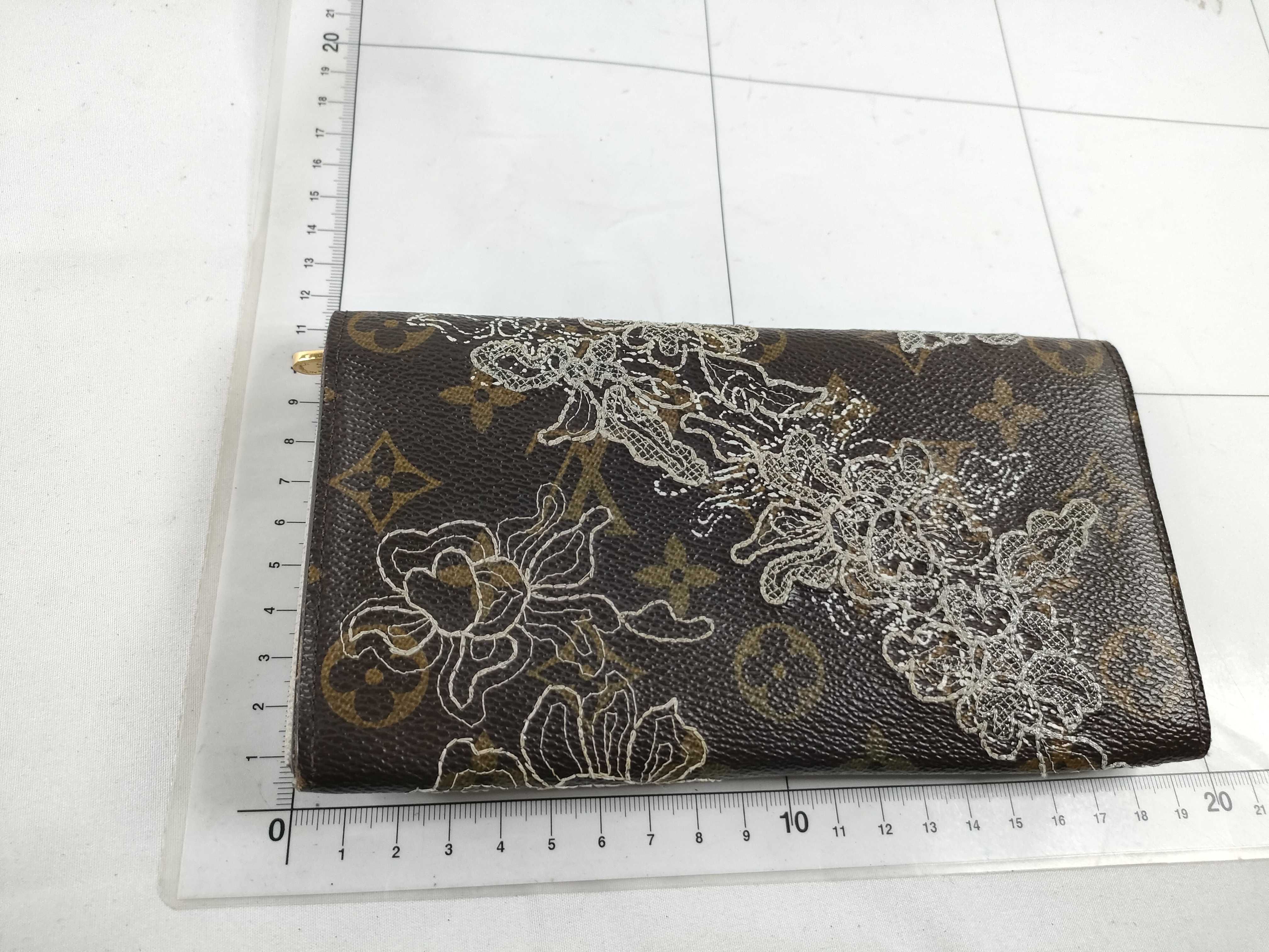 Monogram Vuitton Monogram Lace Long Wallet — view 2