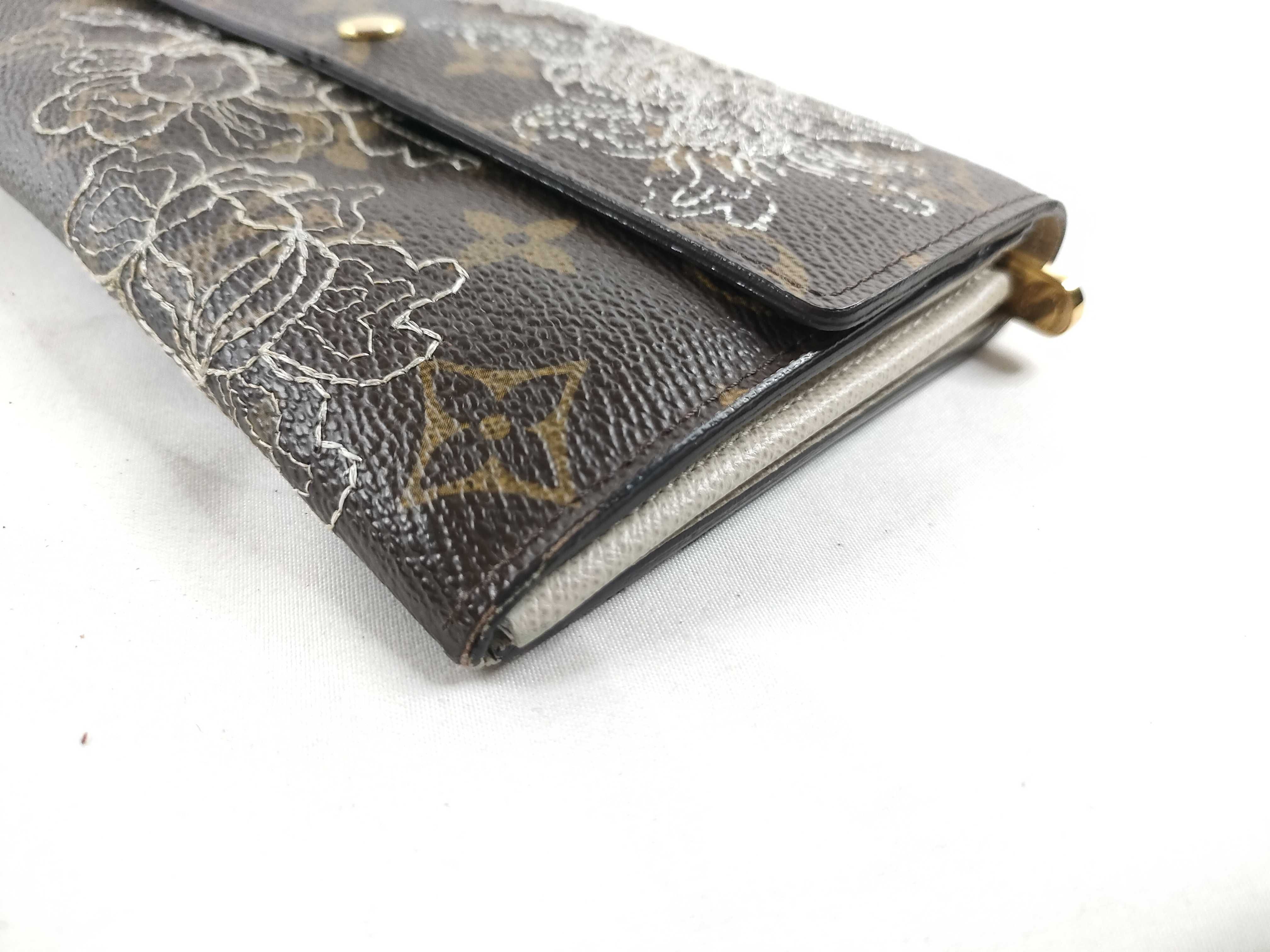 Monogram Vuitton Monogram Lace Long Wallet — view 3