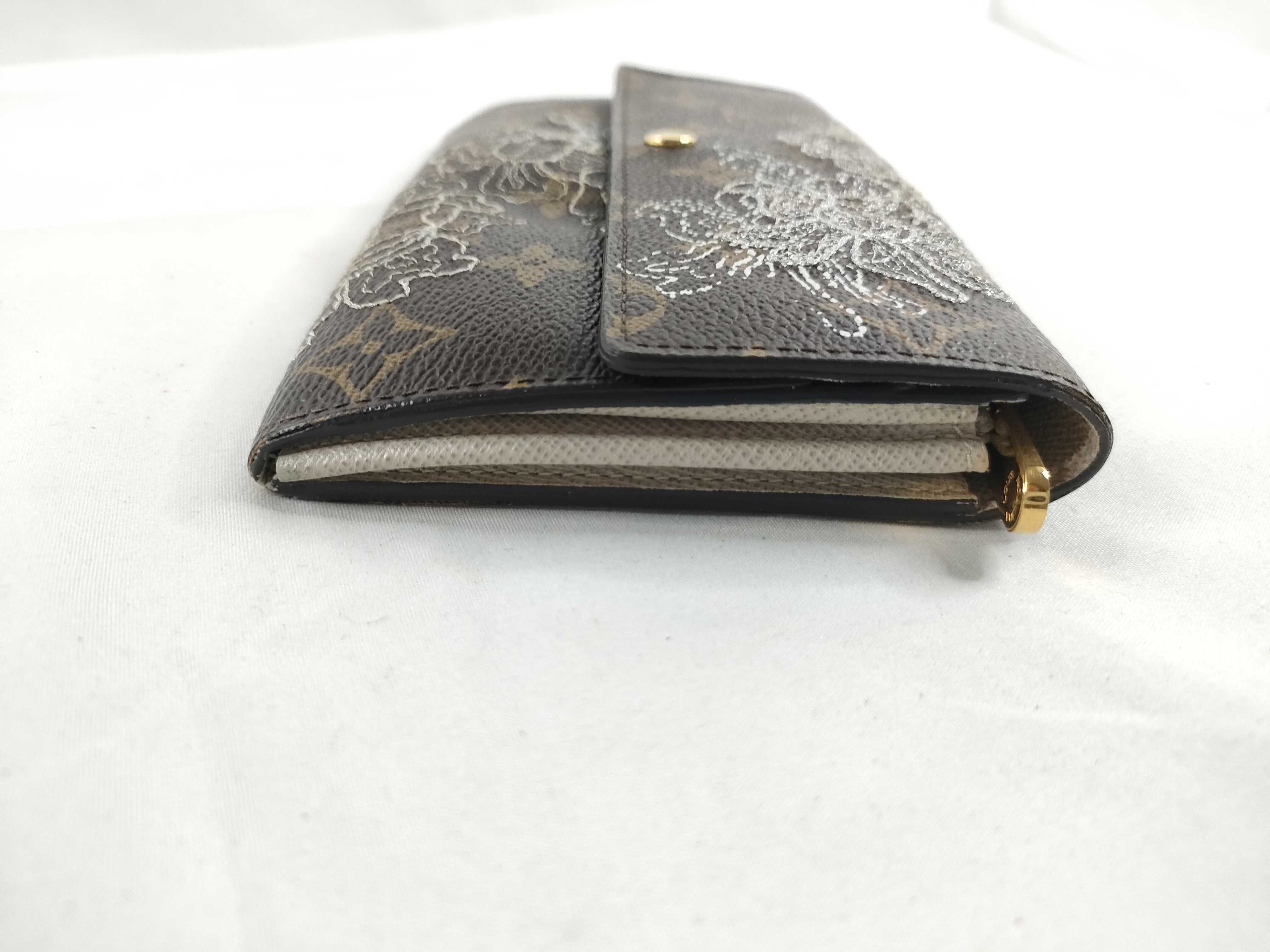 Monogram Vuitton Monogram Lace Long Wallet — view 7