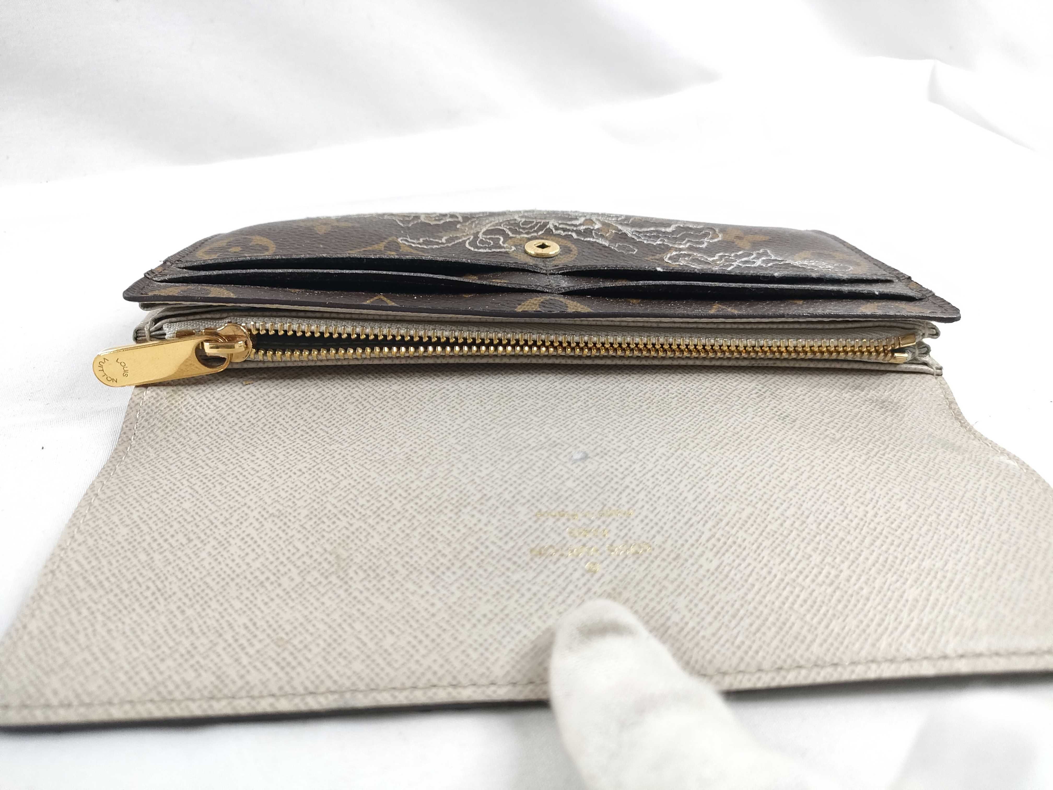 Monogram Vuitton Monogram Lace Long Wallet — view 9