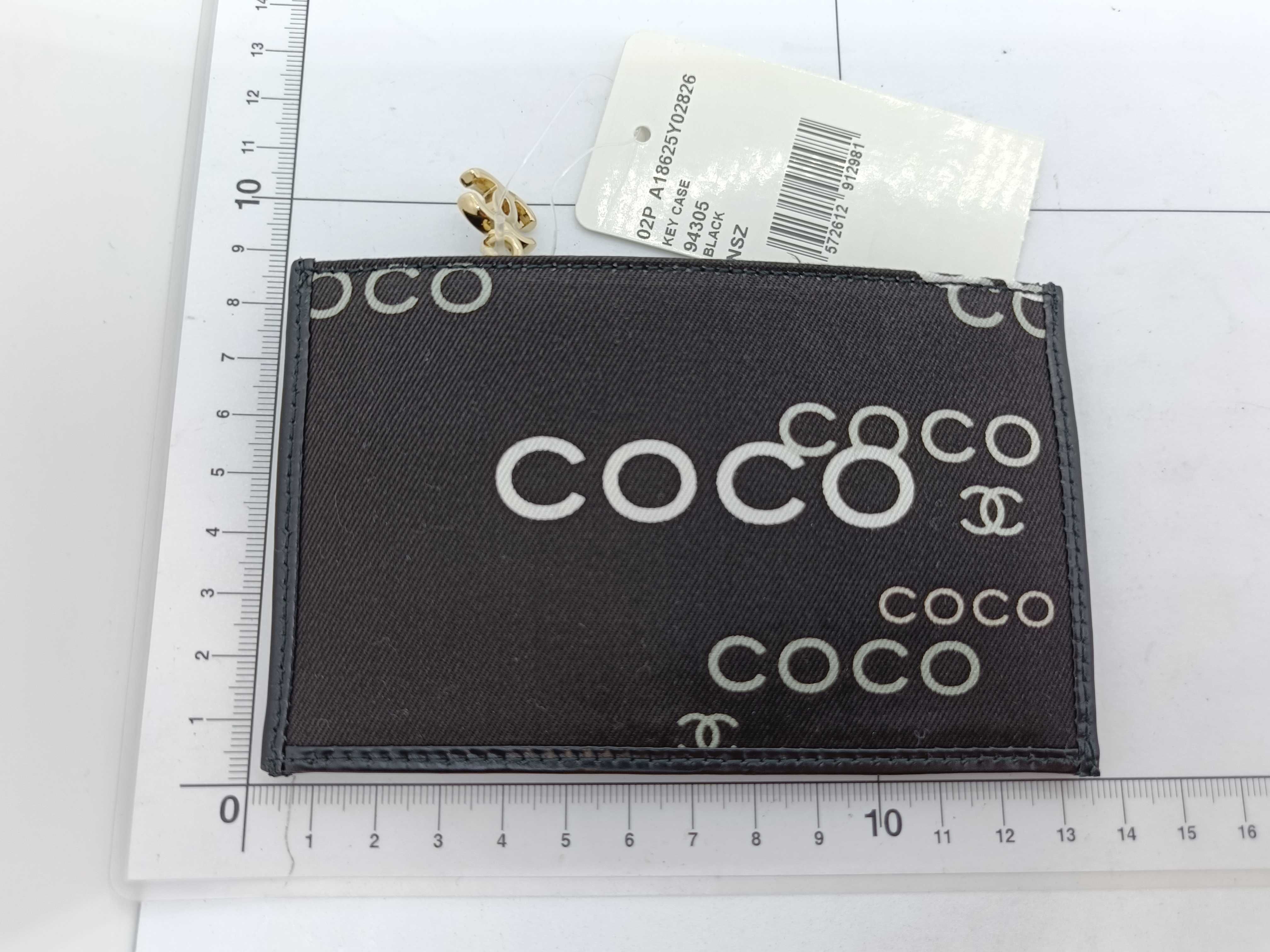 Coco Logo Canvas Coin Case — view 2
