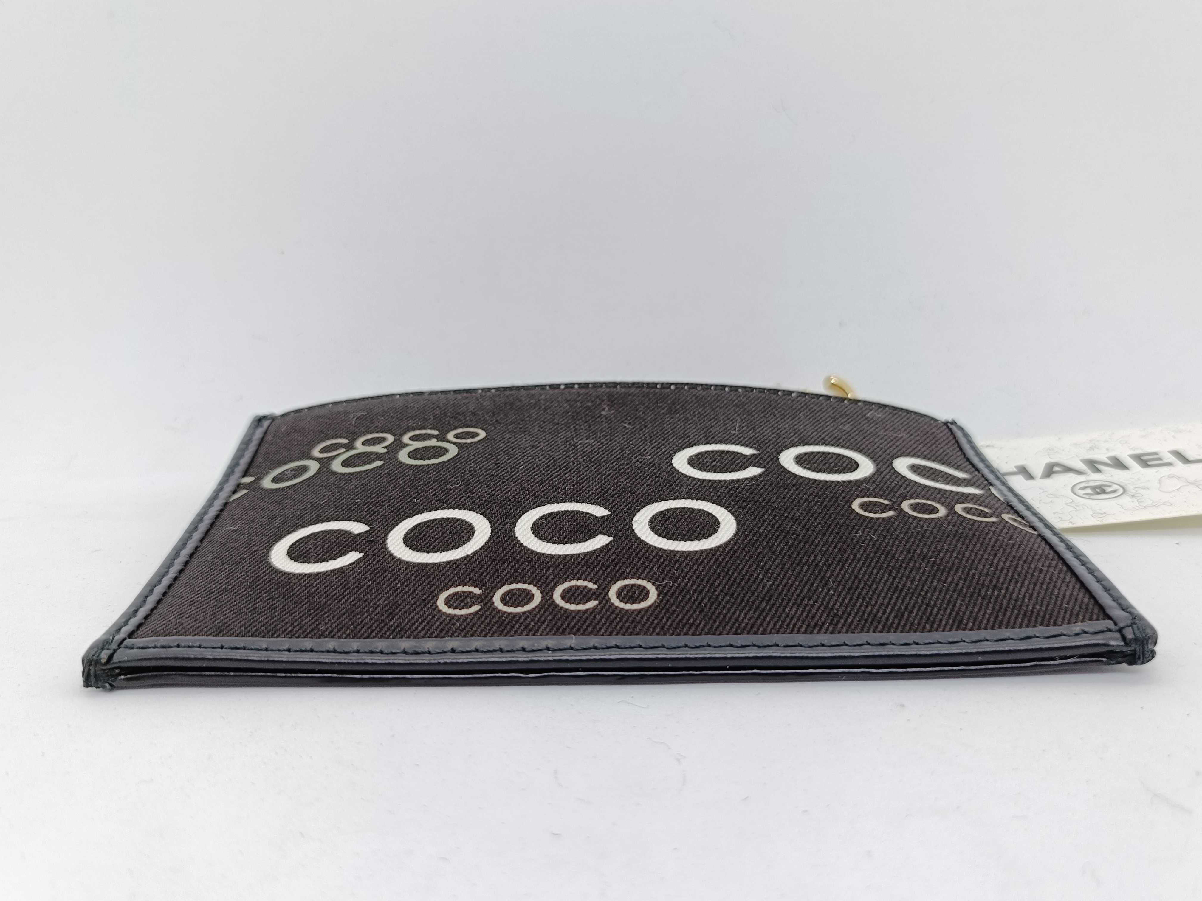 Coco Logo Canvas Coin Case — view 3