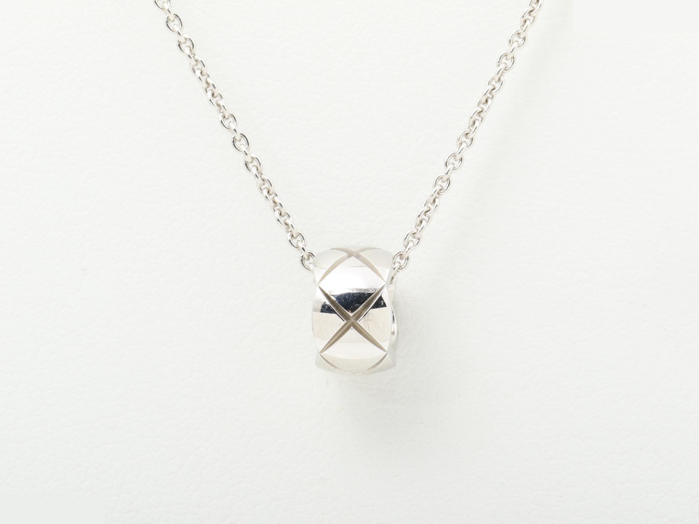 Coco Crush Necklace, 750WG, 5.5g, Chain approx. 46cm