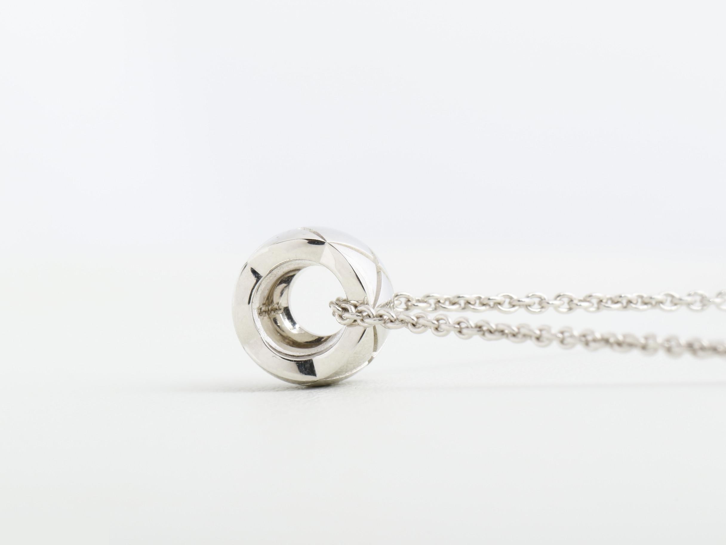Coco Crush Necklace, 750WG, 5.5g, Chain approx. 46cm — view 4