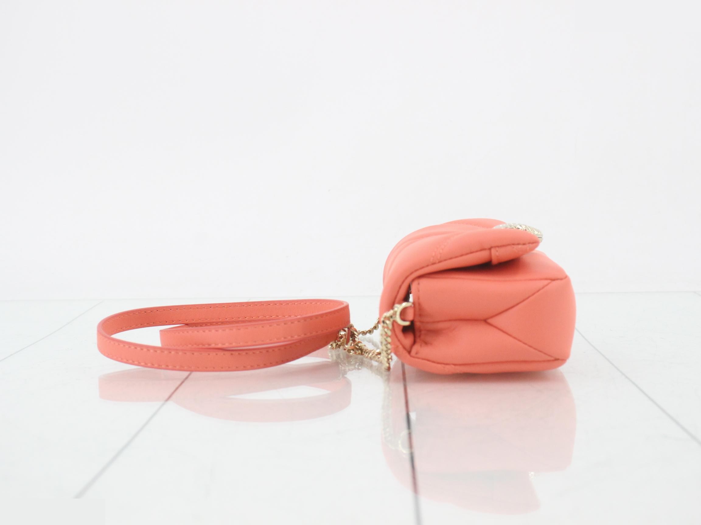 Shoulder bag, Serpenti, cabochon, micro leather — view 4