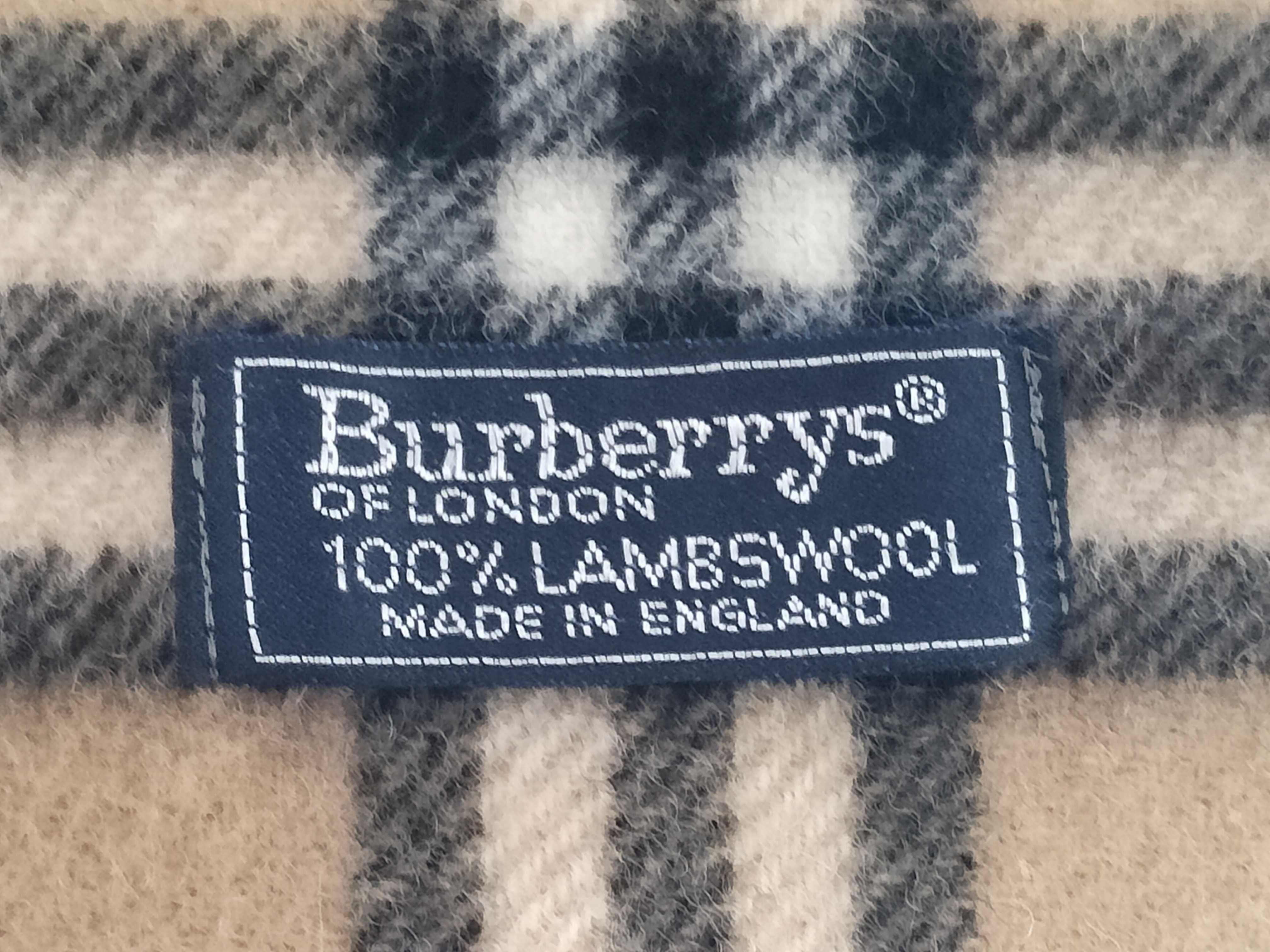 100% Lambswool Nova Check Scarf Other Accessories — view 4