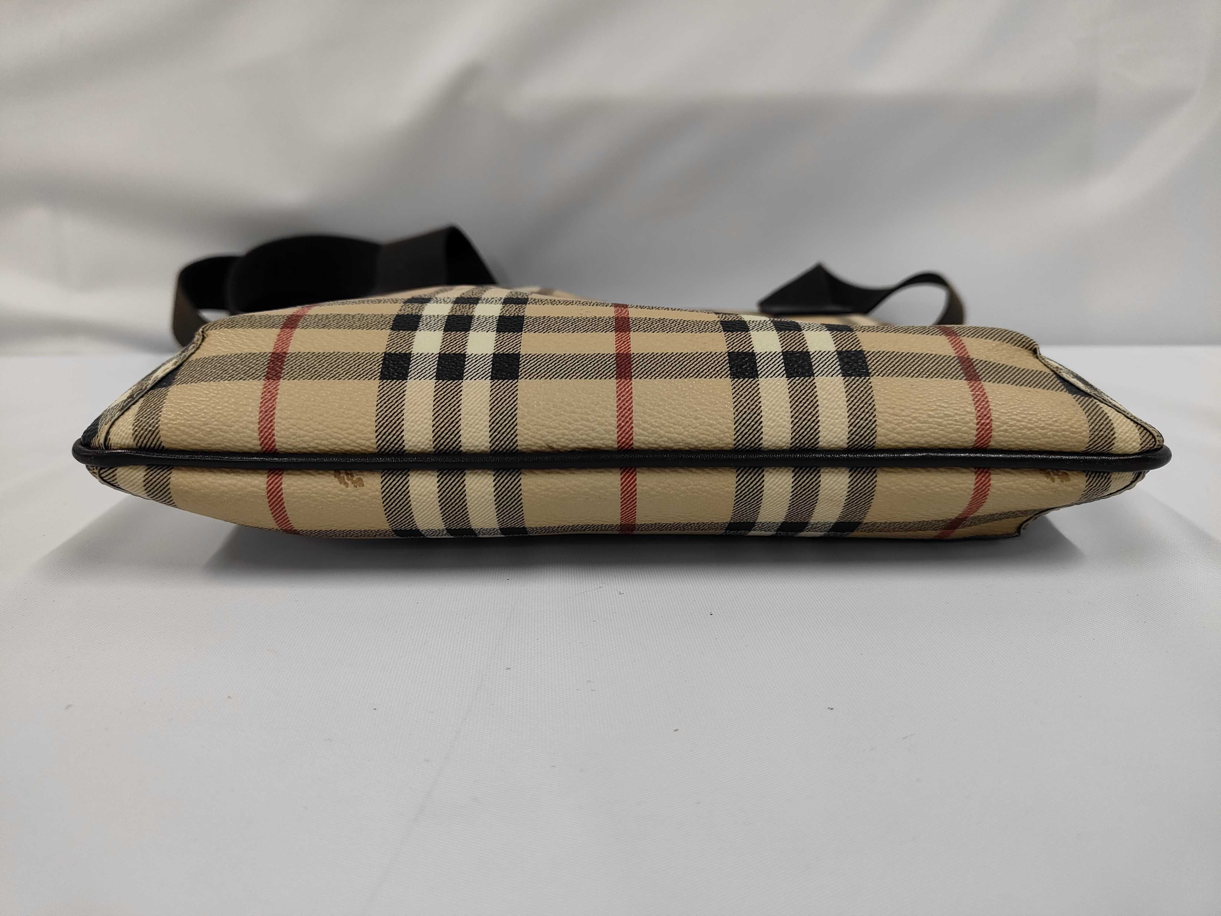 Nova Check PVC Shoulder Bag (Brown) — view 3