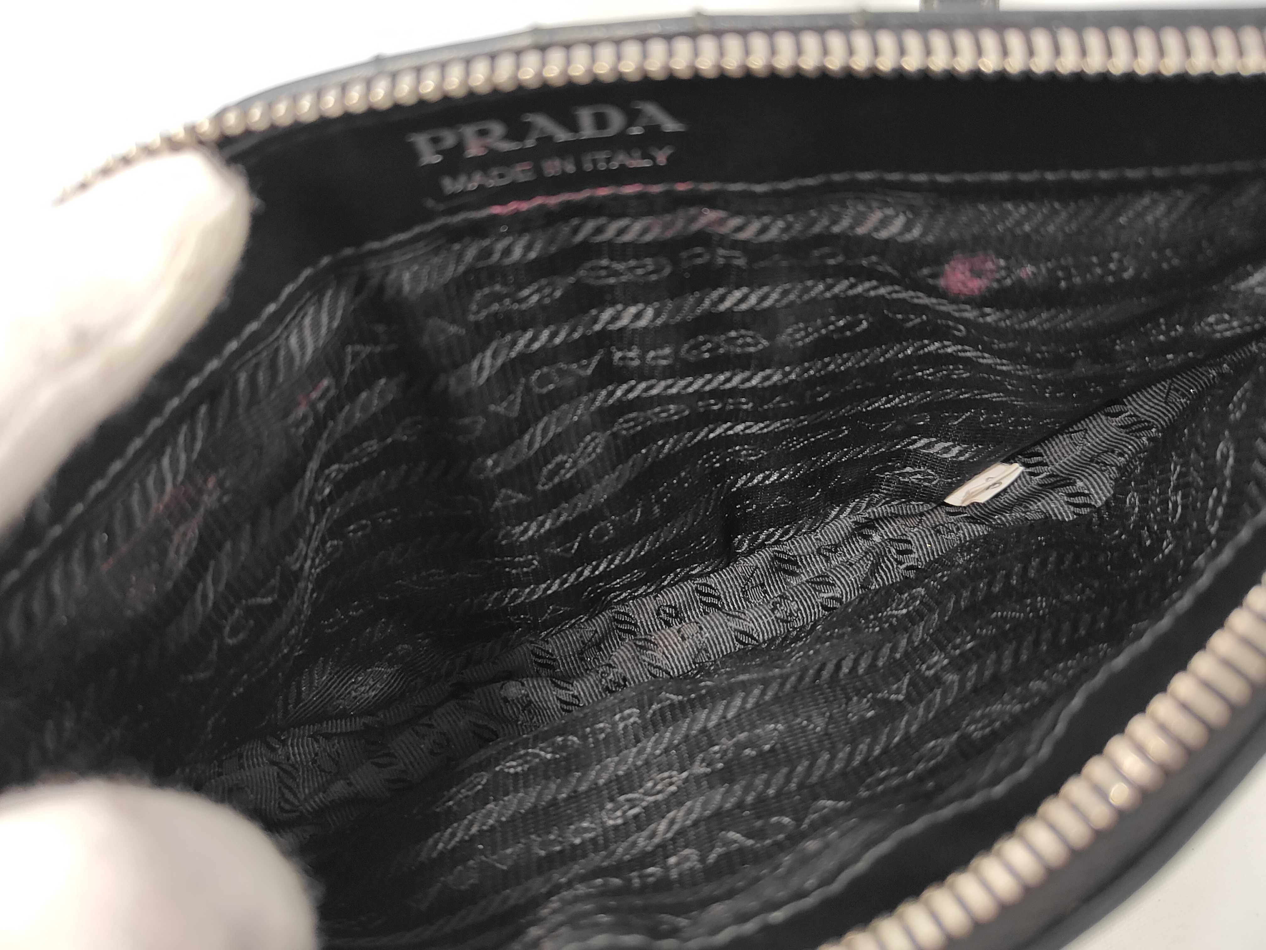 Leather Body Bag Black Shoulder Bag — view 9