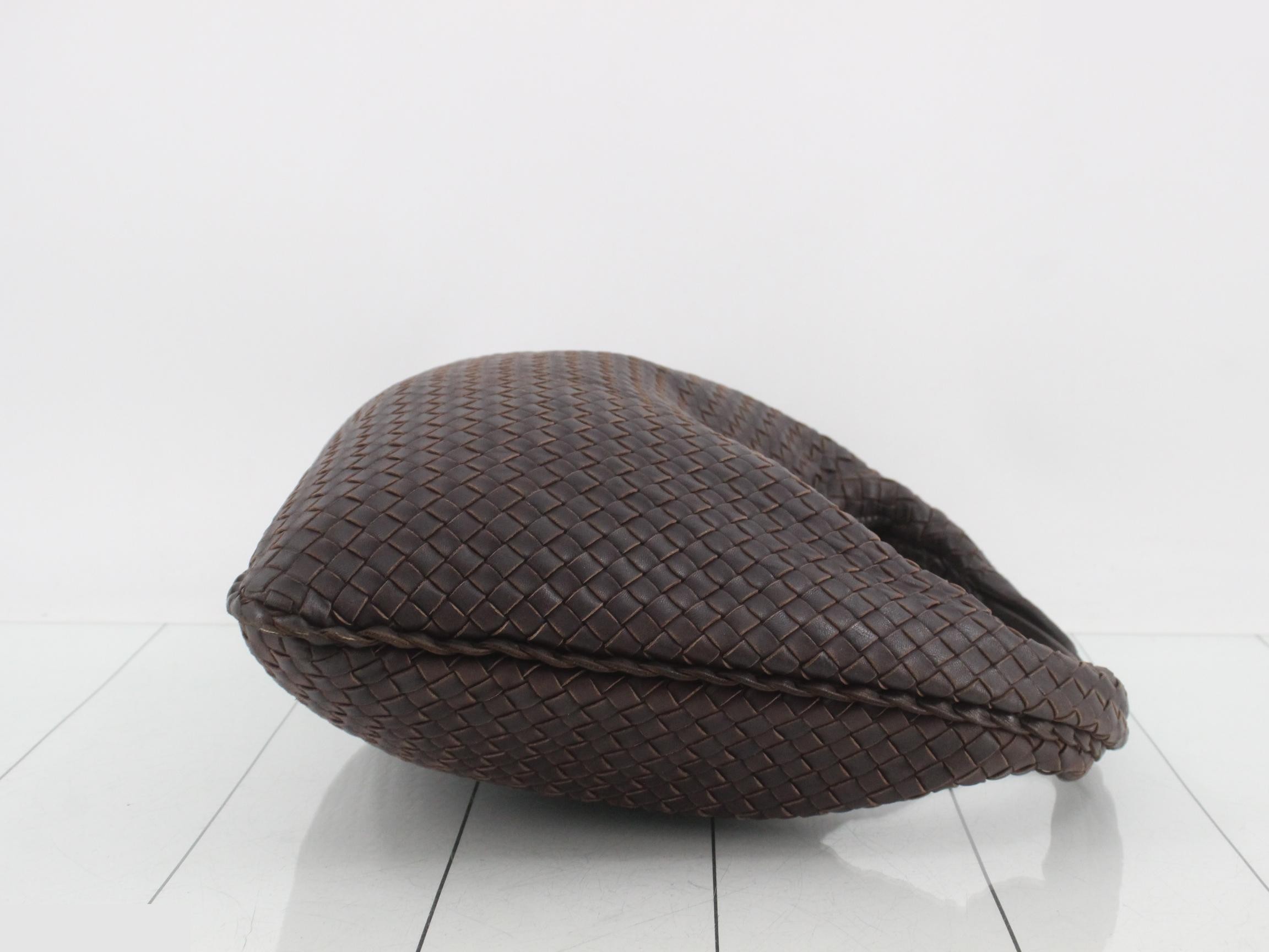 Intrecciato Hobo Shoulder Bag — view 3
