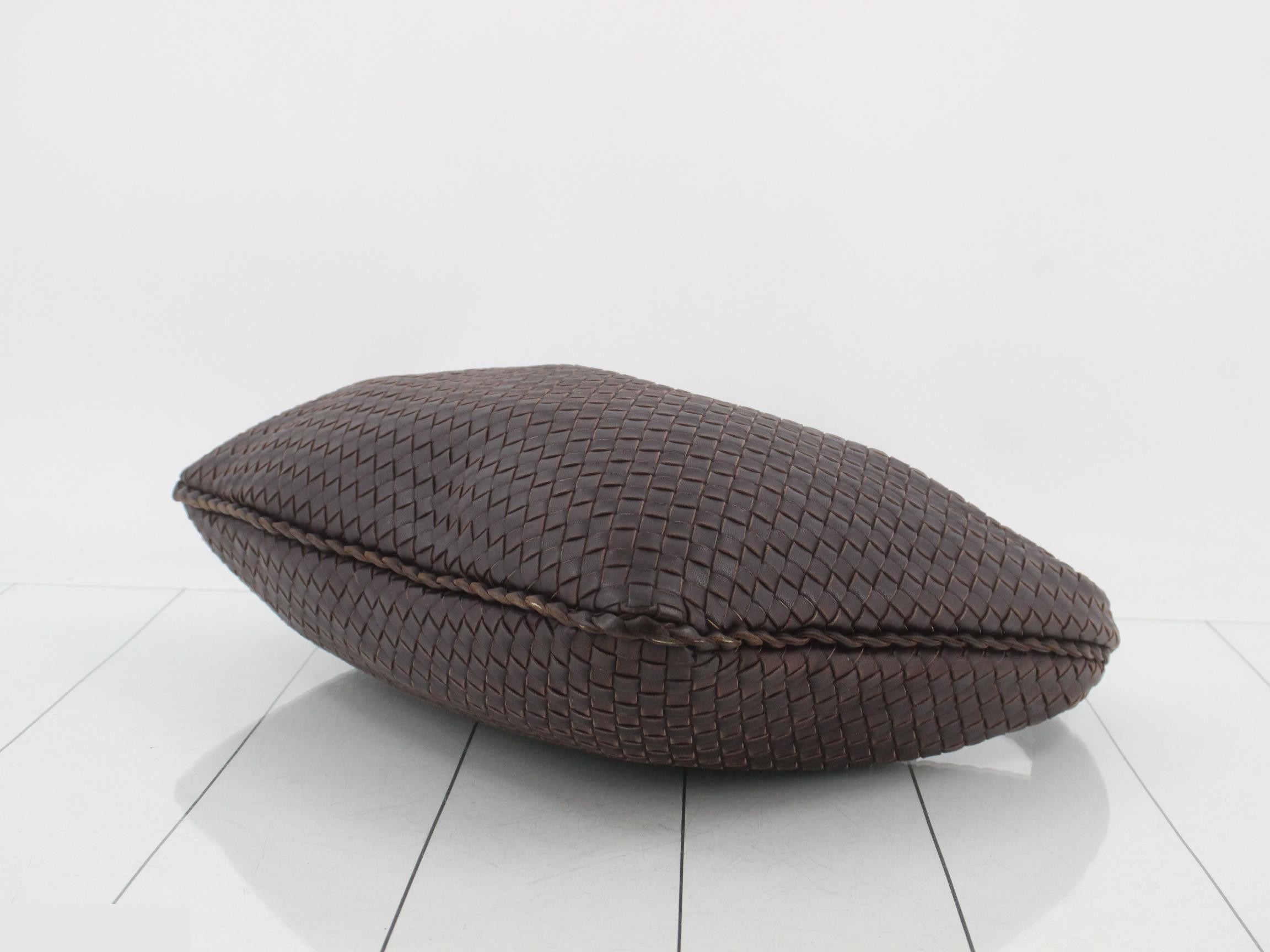 Intrecciato Hobo Shoulder Bag — view 6