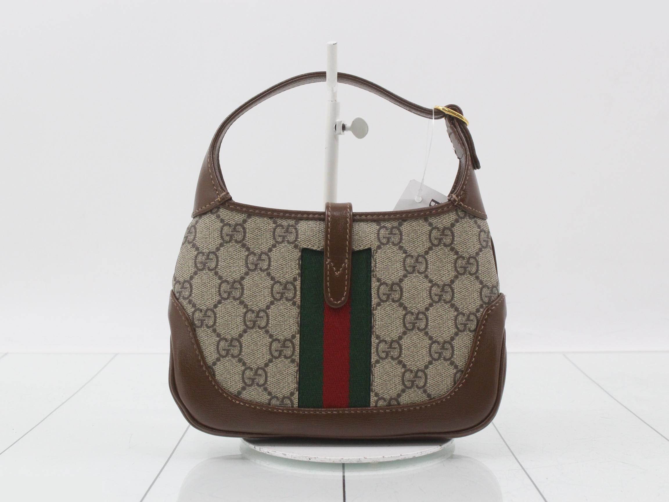 Jackie 1961 GG Supreme Leather Sherry 2-Way Handbag — view 2