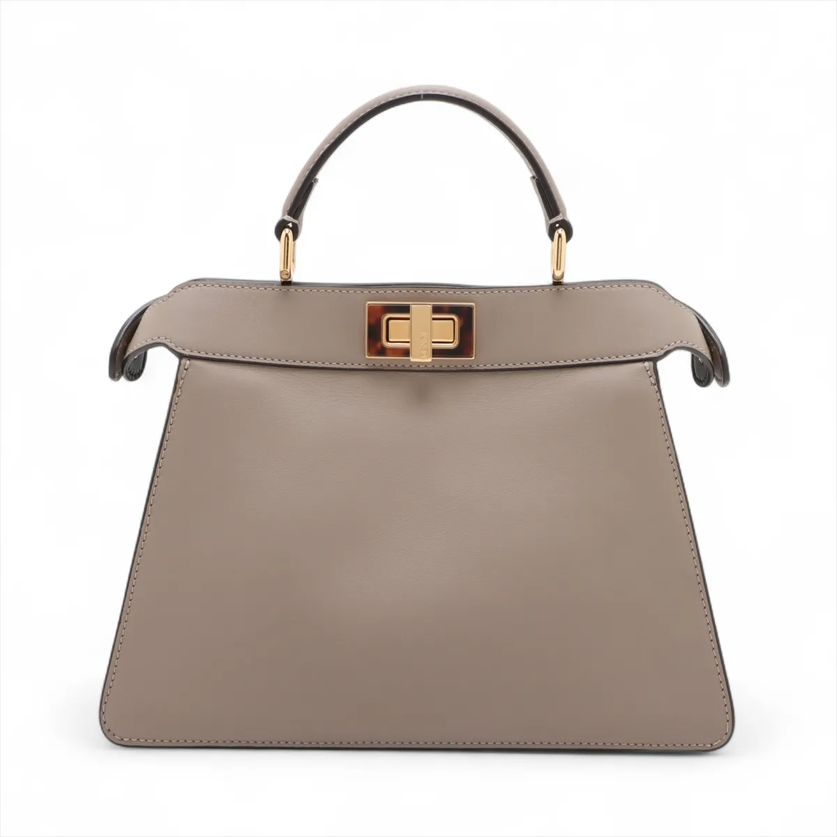 Peekaboo Ic You Small Leather 2WAY Handbag Beige 8BN327 — view 2