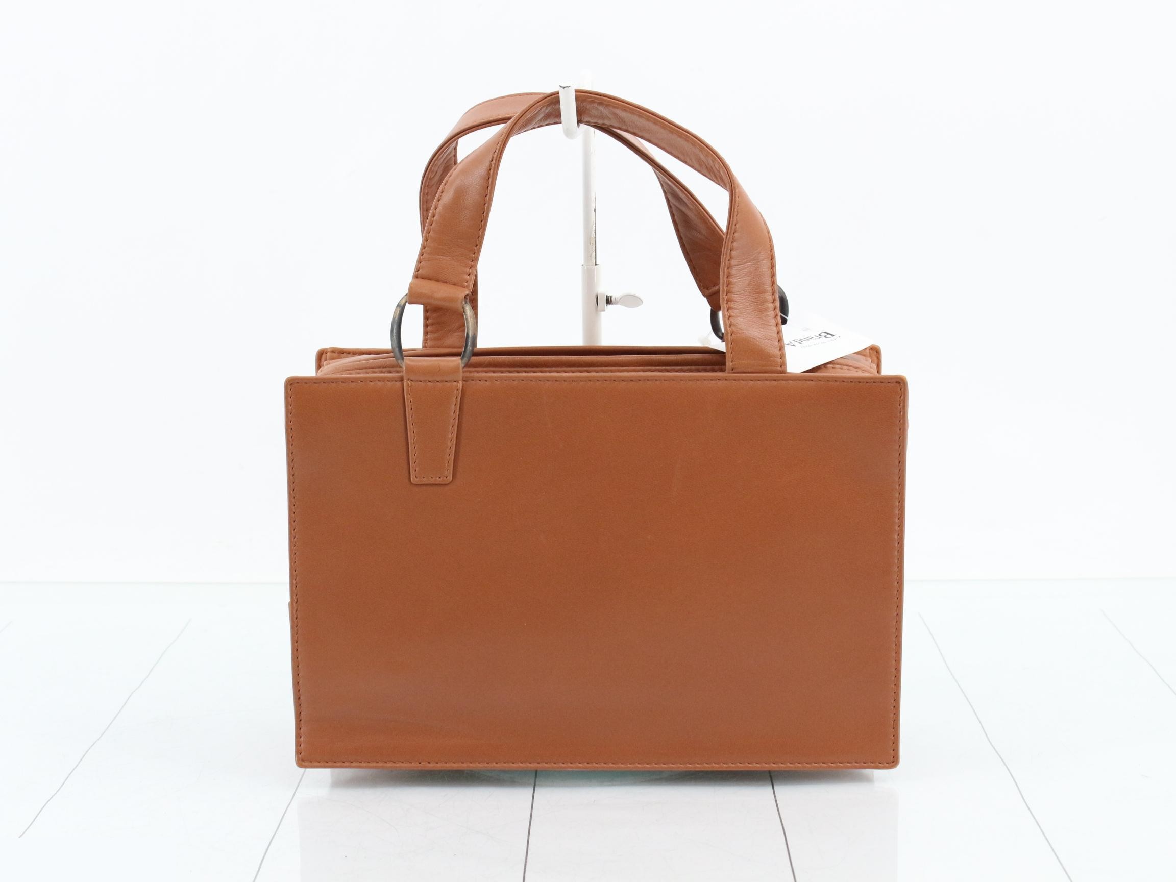 Anagram Soft Leather Square Handbag — view 2