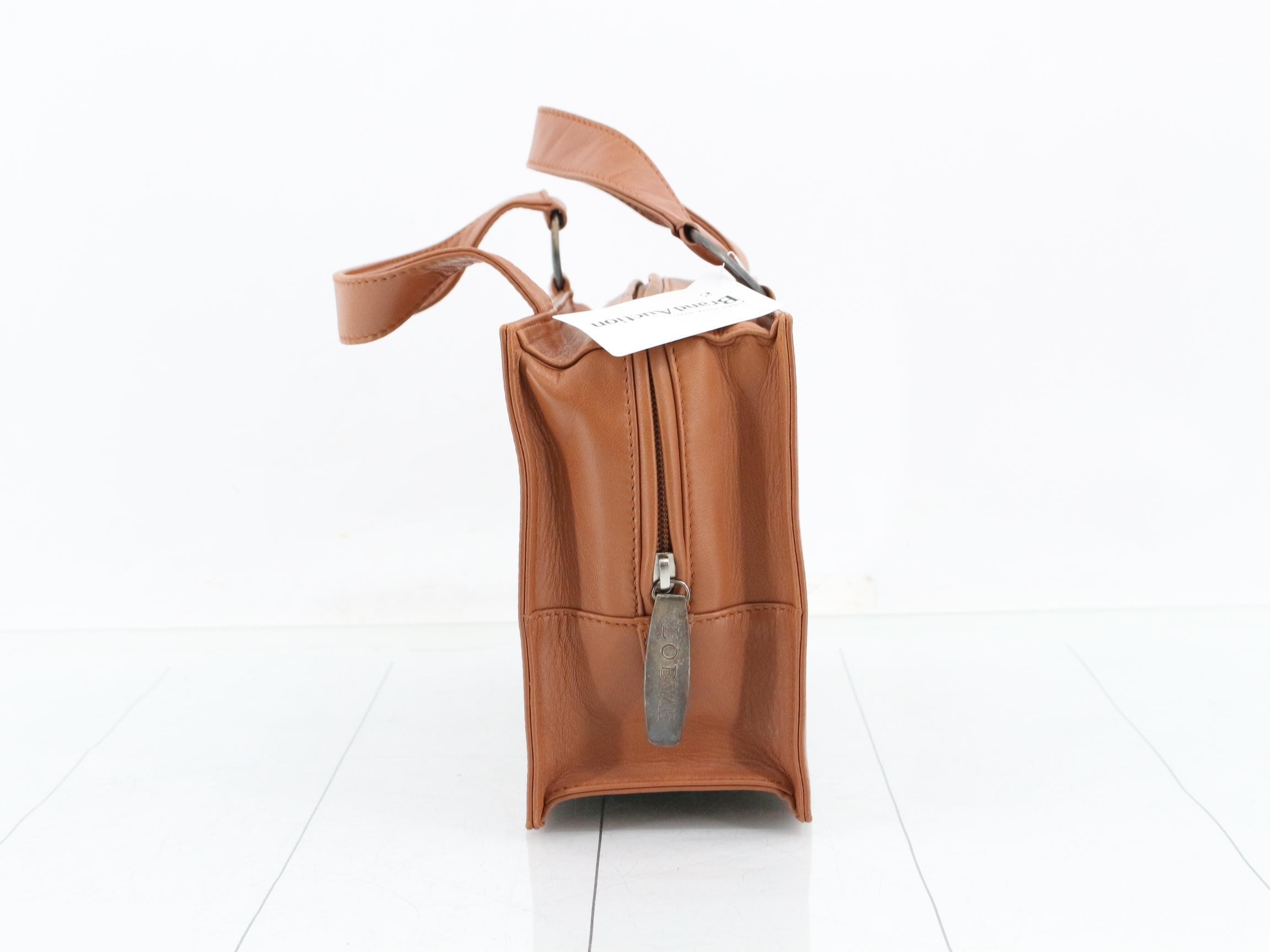 Anagram Soft Leather Square Handbag — view 4
