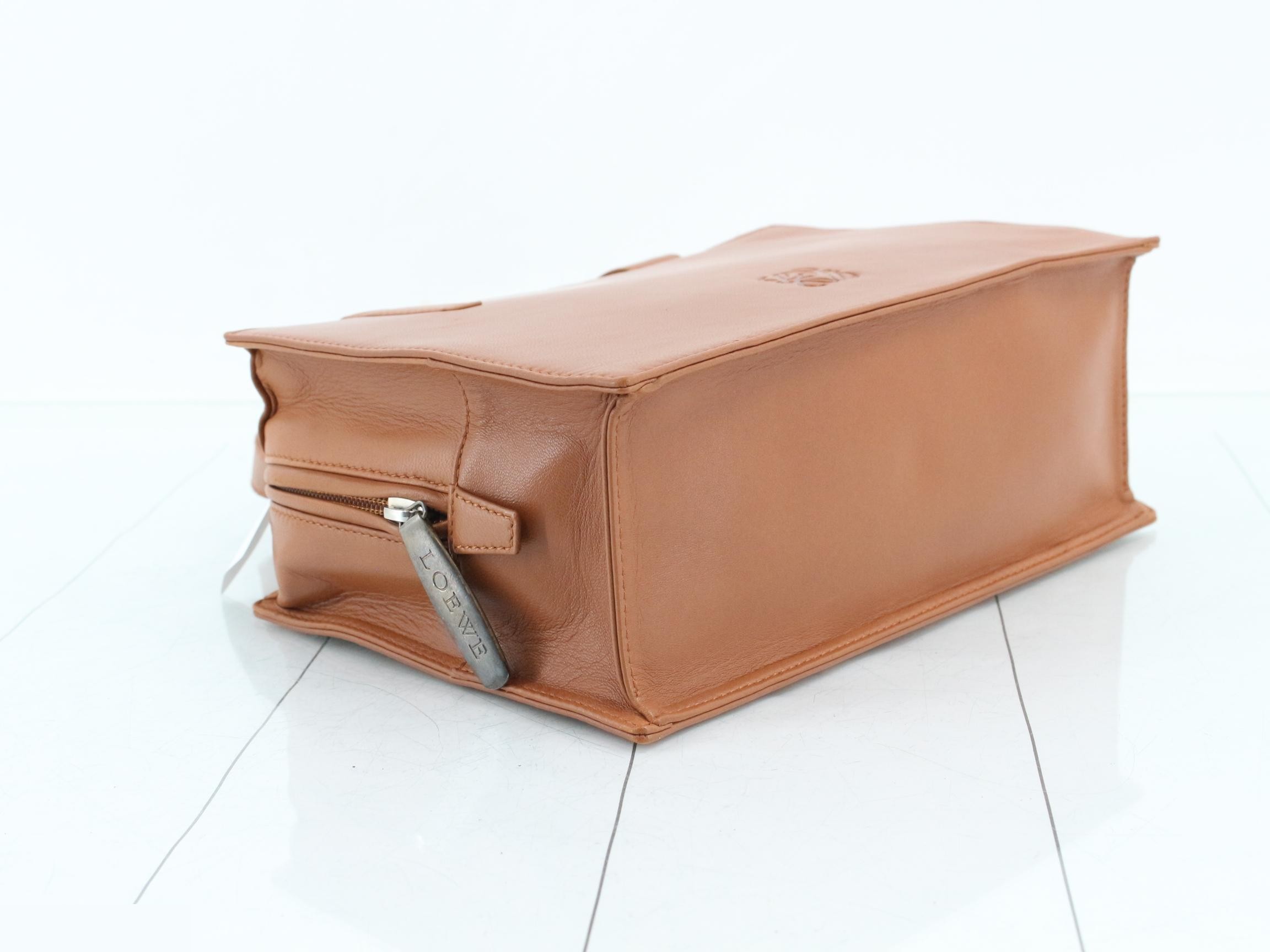 Anagram Soft Leather Square Handbag — view 5