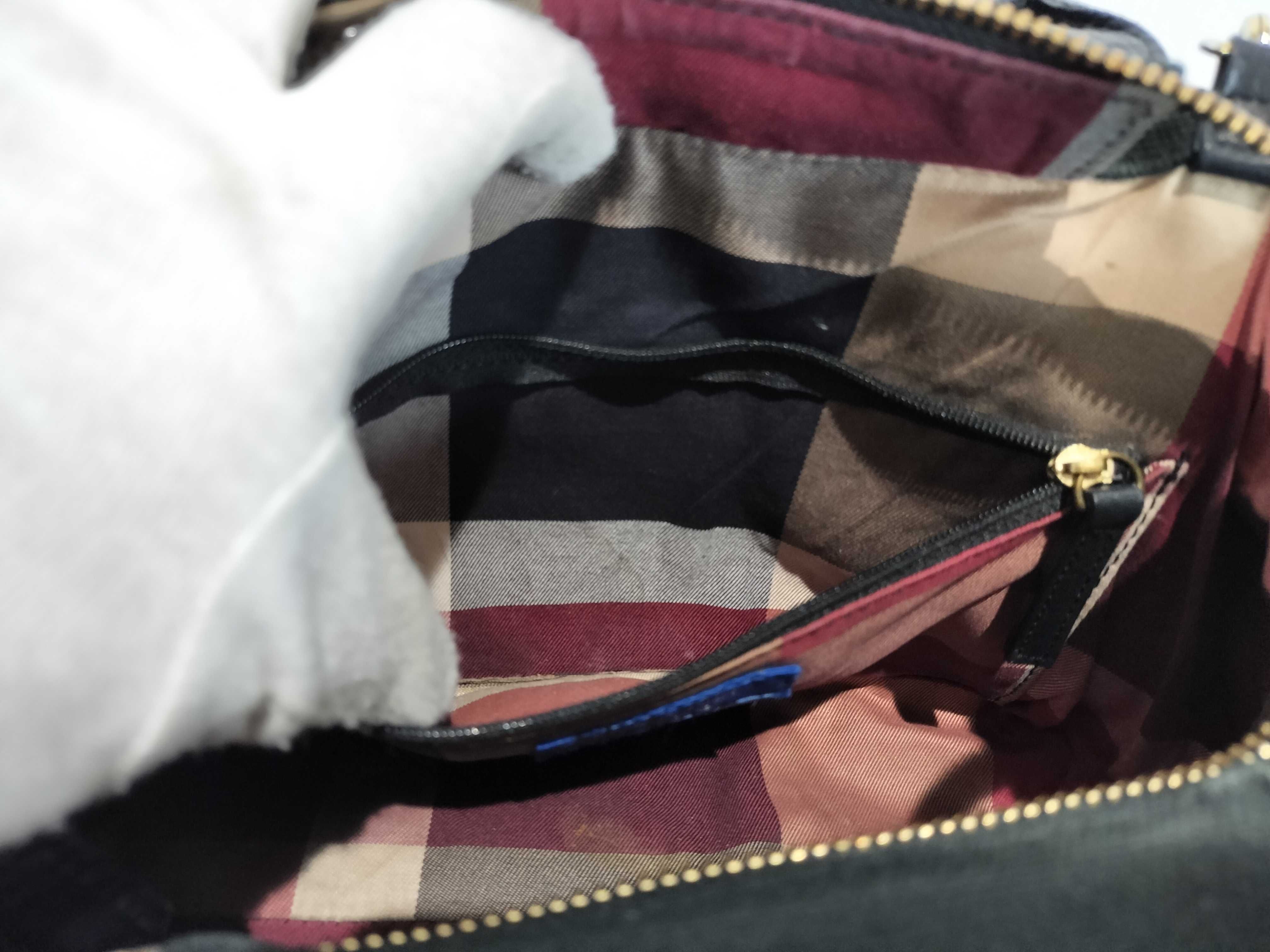 Blue Label 2-Way Handbag Denim Shoulder Bag — view 11