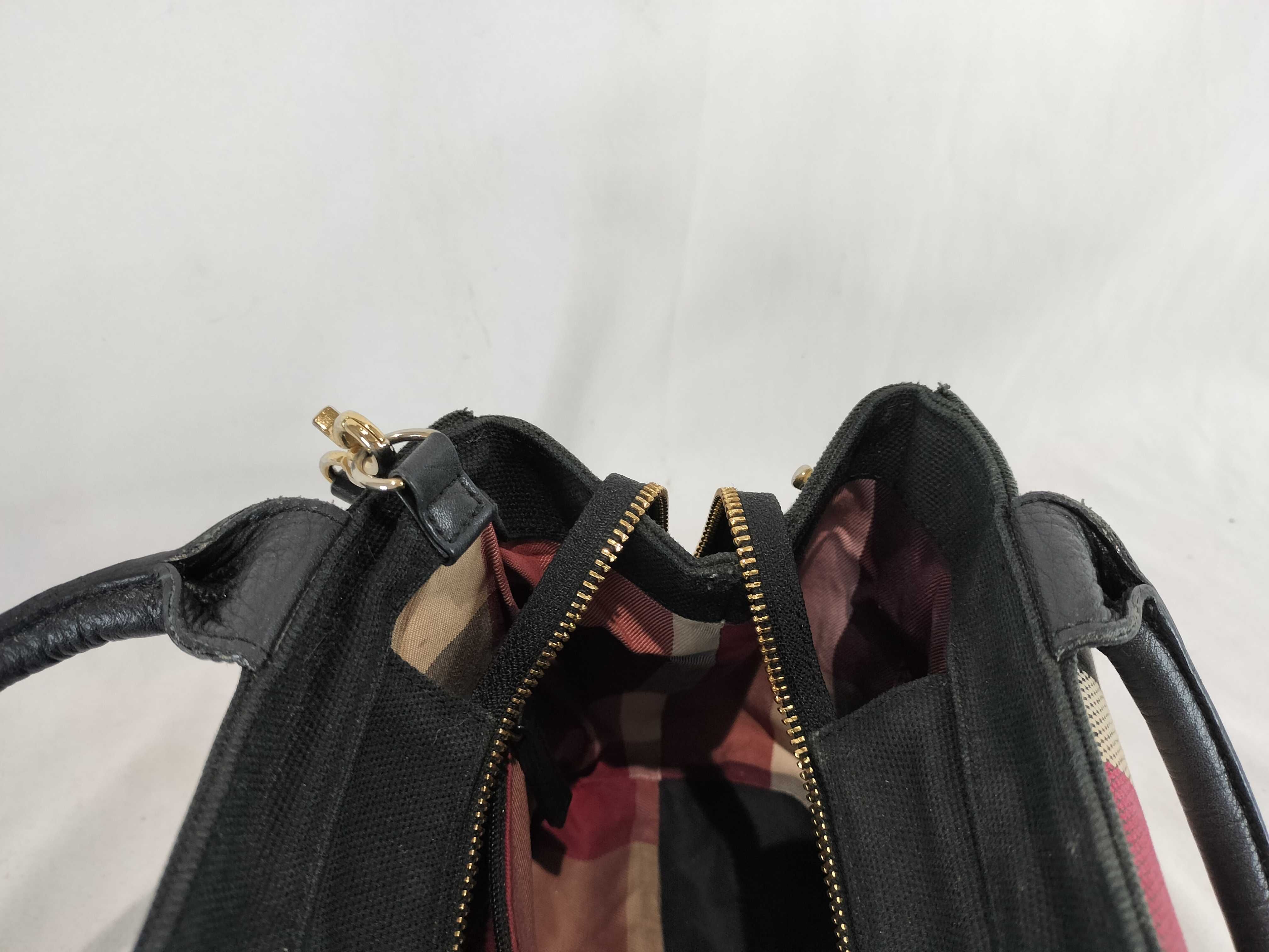 Blue Label 2-Way Handbag Denim Shoulder Bag — view 13