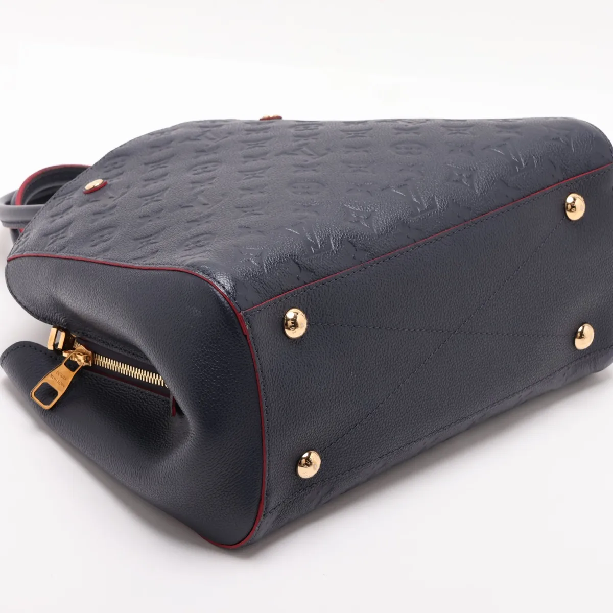 Monogram Empreinte Montaigne MM M42746 SF0260 Navy x Red (RFID detected) — view 4