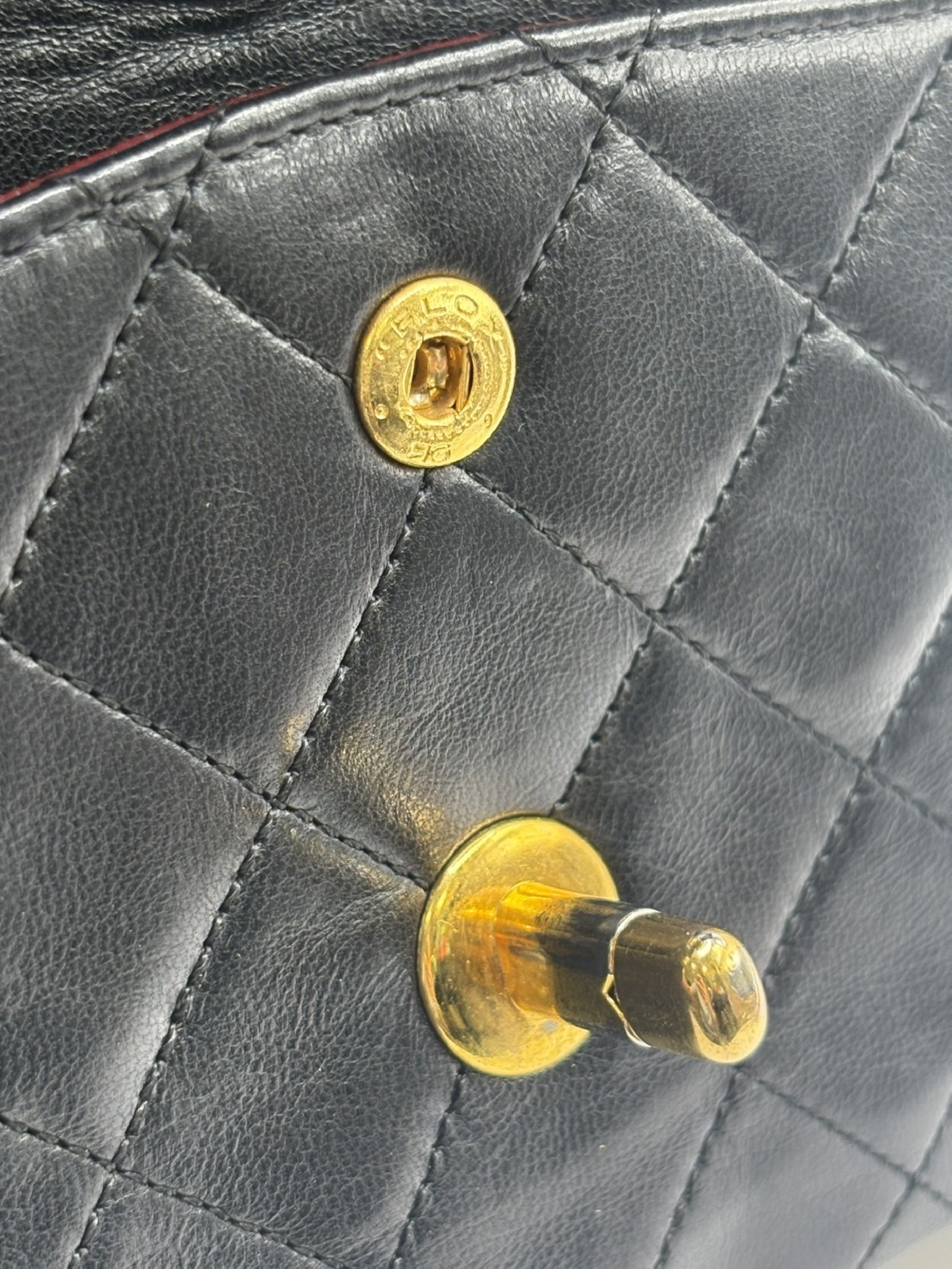 Matelasse 23 Lambskin Small Gold Hardware 1185430 Shoulder Bag — view 8