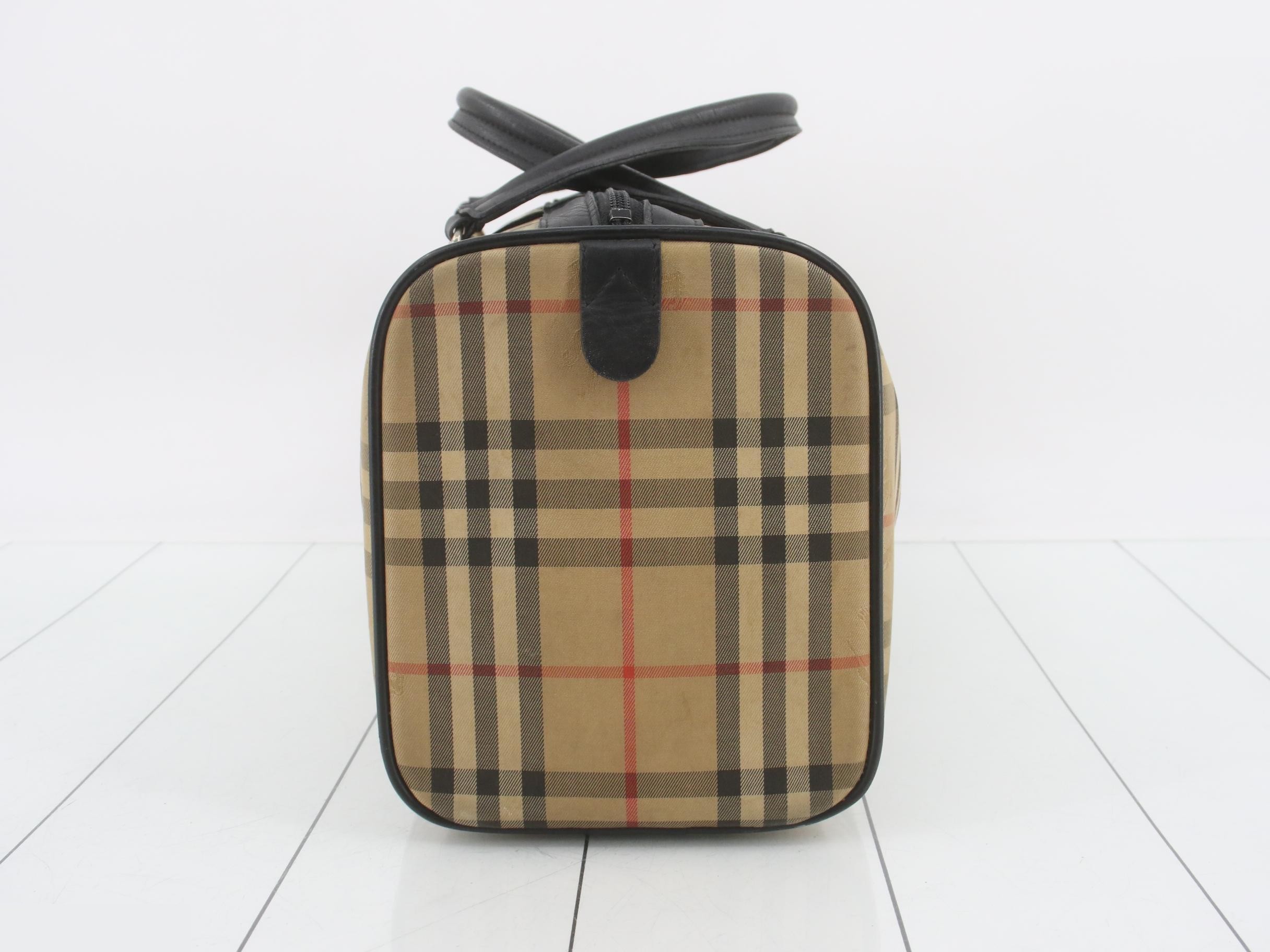 Nova Check Boston Bag, 40cm — view 3