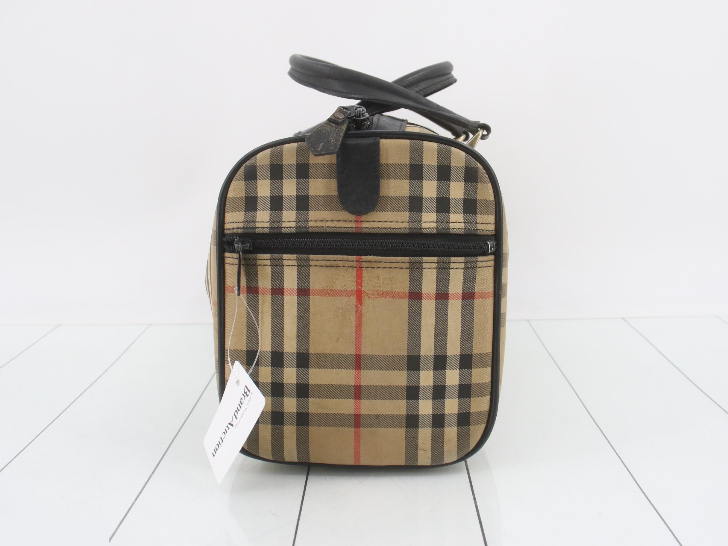 Nova Check Boston Bag, 40cm — view 4