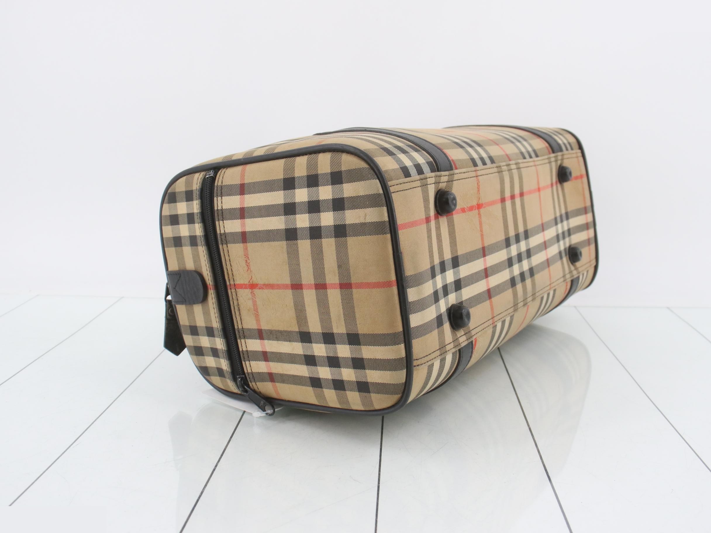 Nova Check Boston Bag, 40cm — view 5