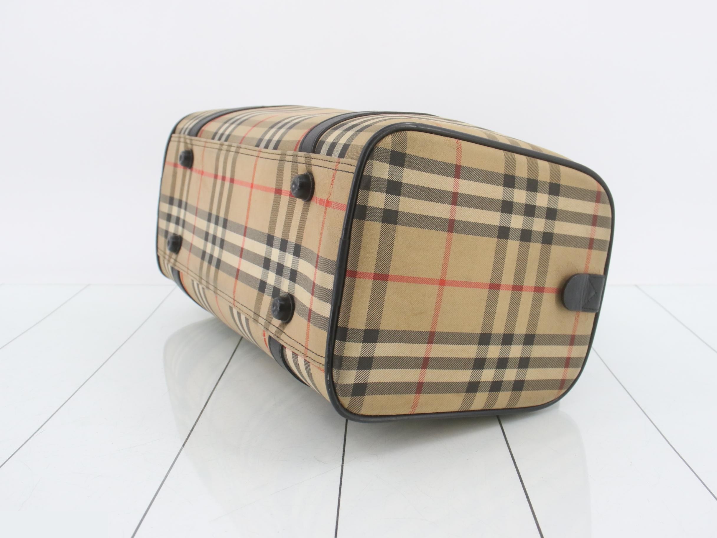 Nova Check Boston Bag, 40cm — view 6
