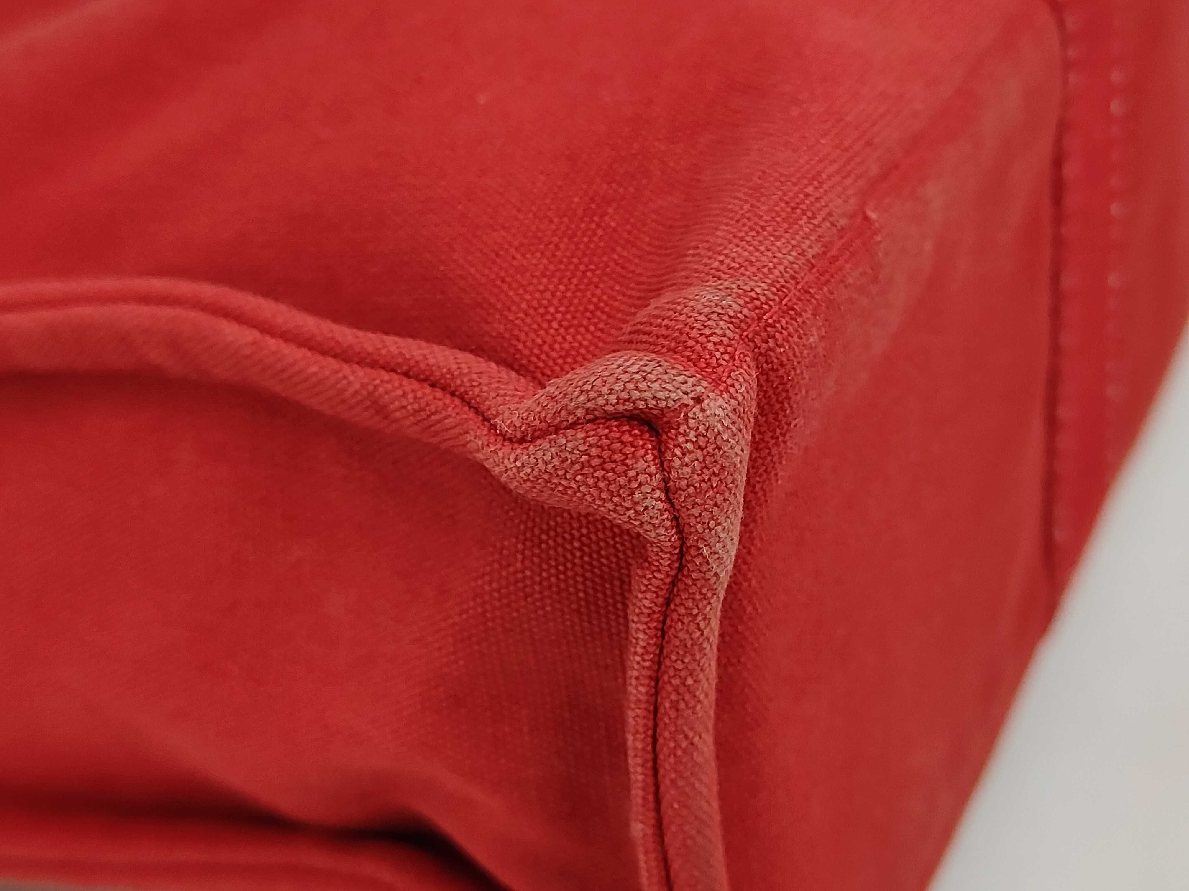 Fourre-Tout MM Tote Bag, Canvas, Red Tote Bag — view 4