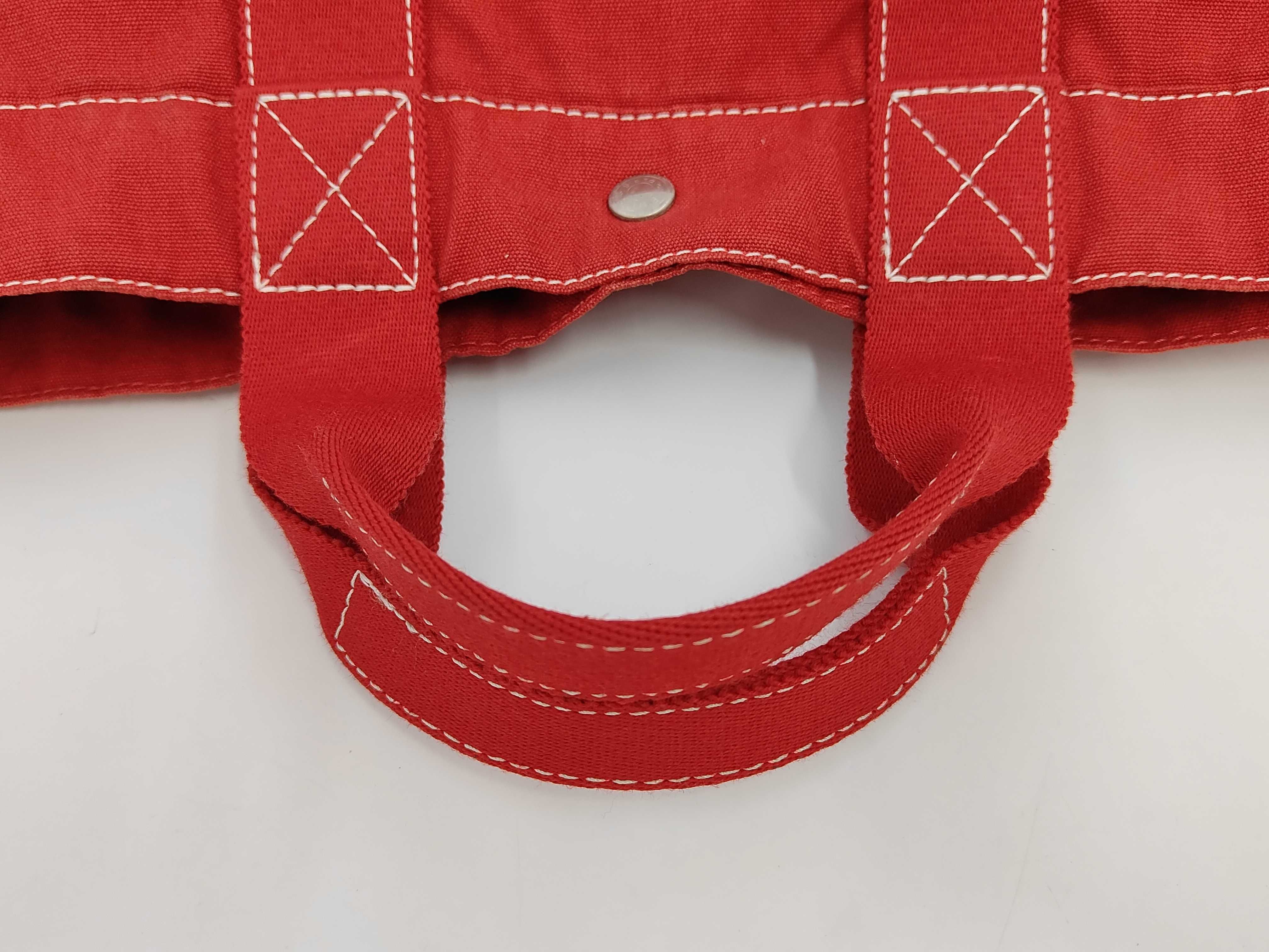 Fourre-Tout MM Tote Bag, Canvas, Red Tote Bag — view 5