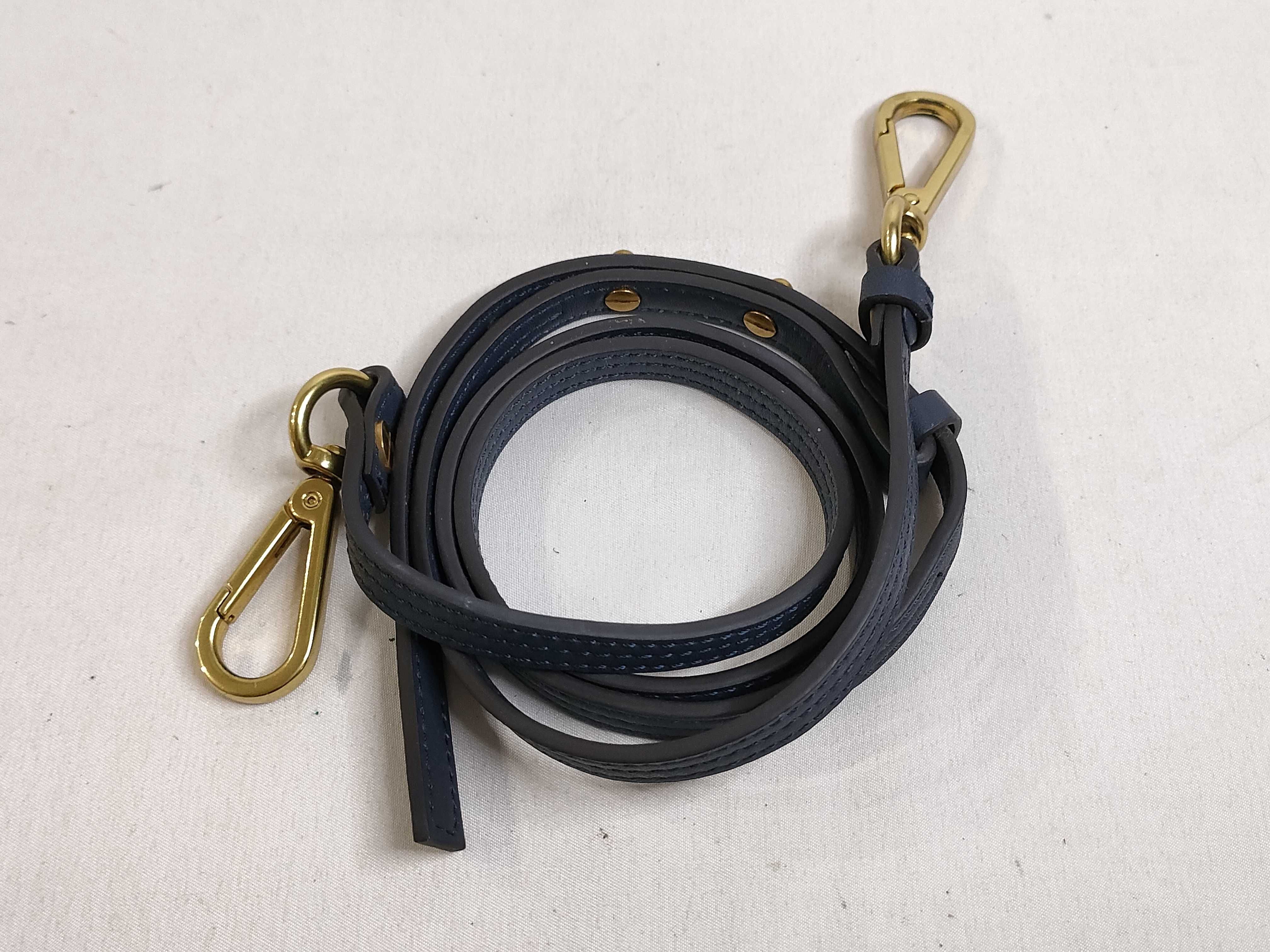 PH- Nile Bracelet Handbag Blue Leather — view 6