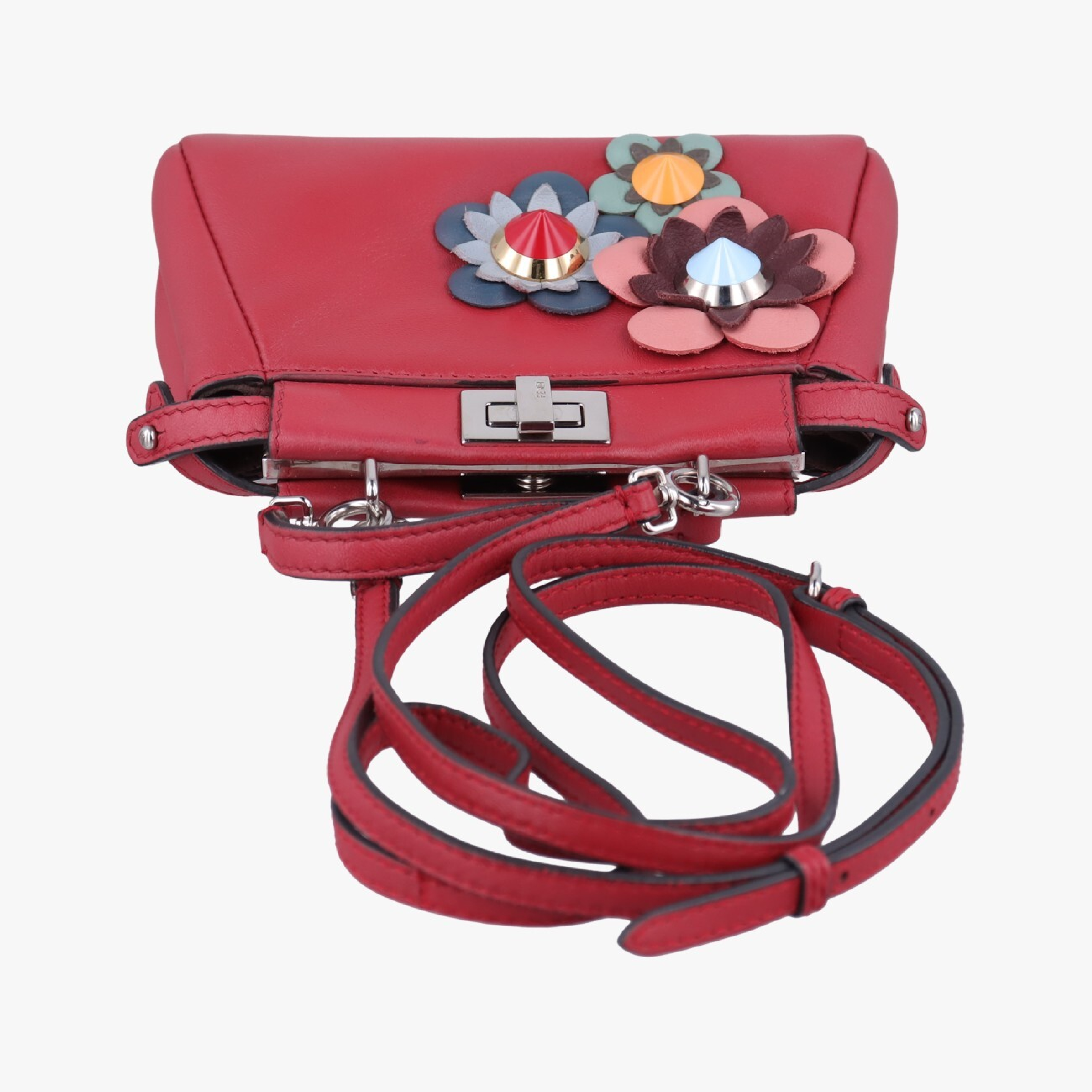 Micro Peekaboo Red x Multi Lambskin Shoulder Bag 8M0355 8M0355-87M-169-3355 — view 5