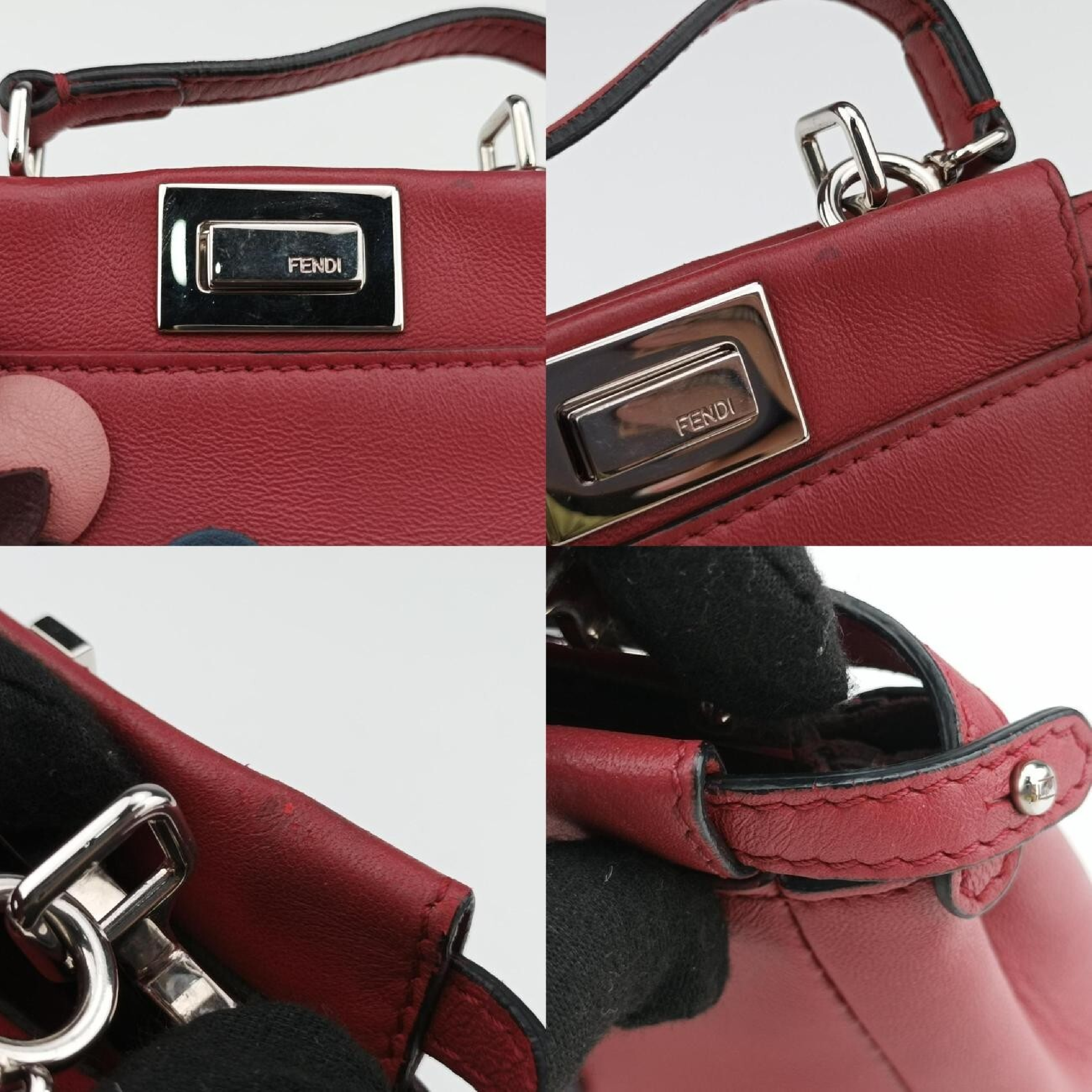 Micro Peekaboo Red x Multi Lambskin Shoulder Bag 8M0355 8M0355-87M-169-3355 — view 9