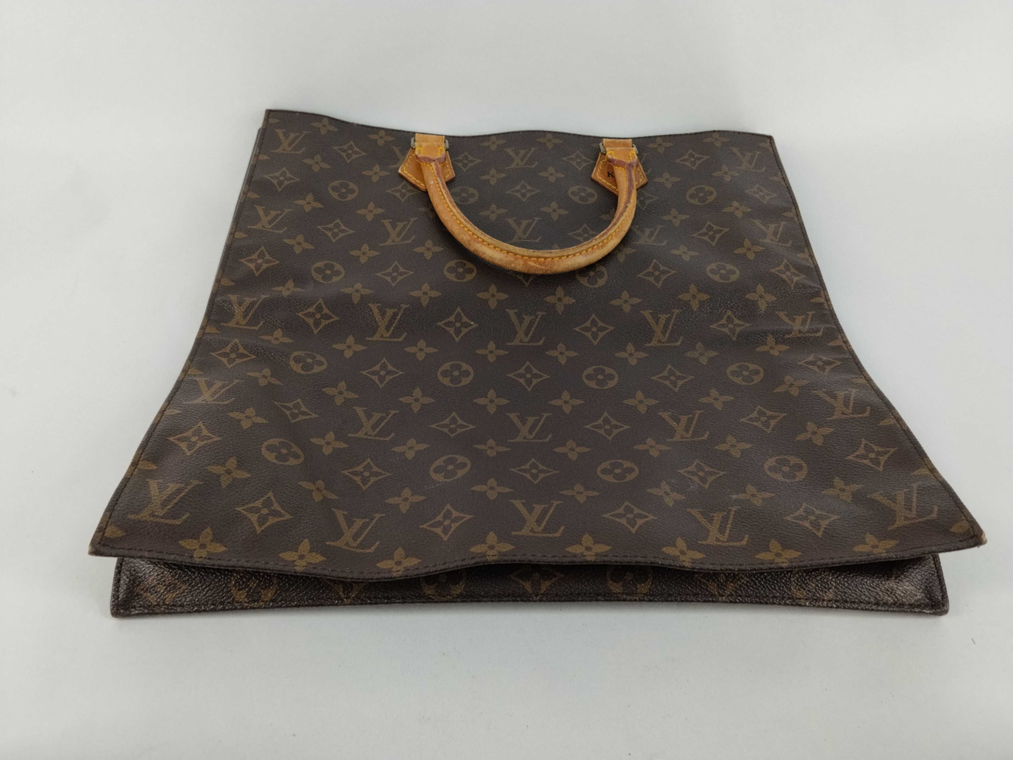 Monogram M51140 Monogram Sac Plat Tote Bag — view 7