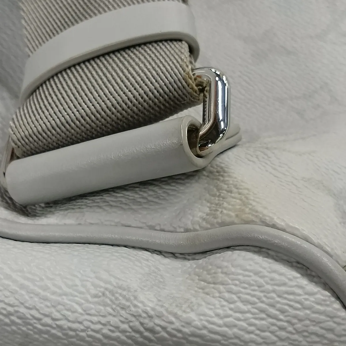 White Monogram Chalk Sling Bag M44629 TJ1139 Gray — view 12