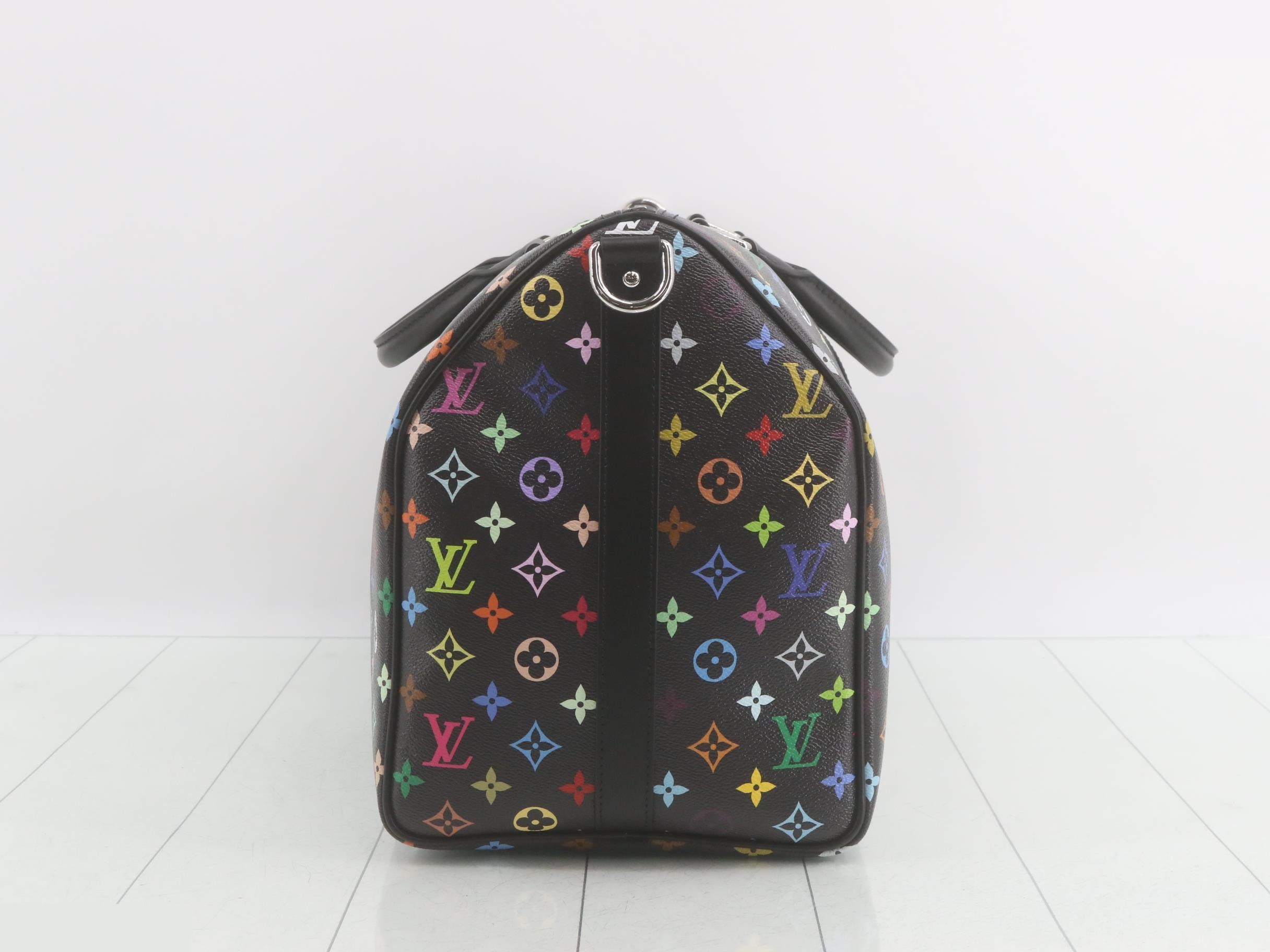 Takashi Murakami LV x TM Keepall Bandoulière 50 Unused — view 3