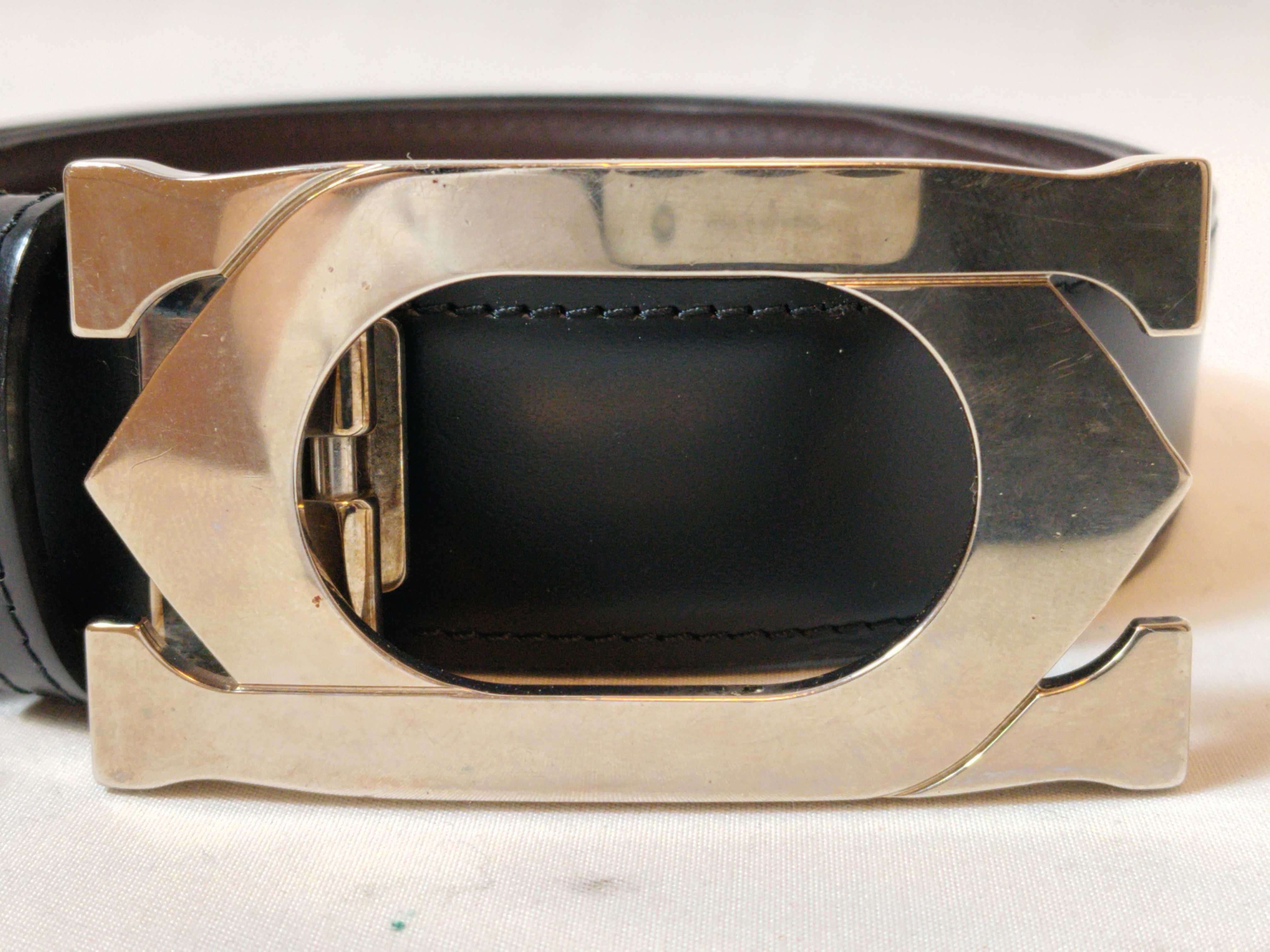 Double C Logo Leather Belt — view 2
