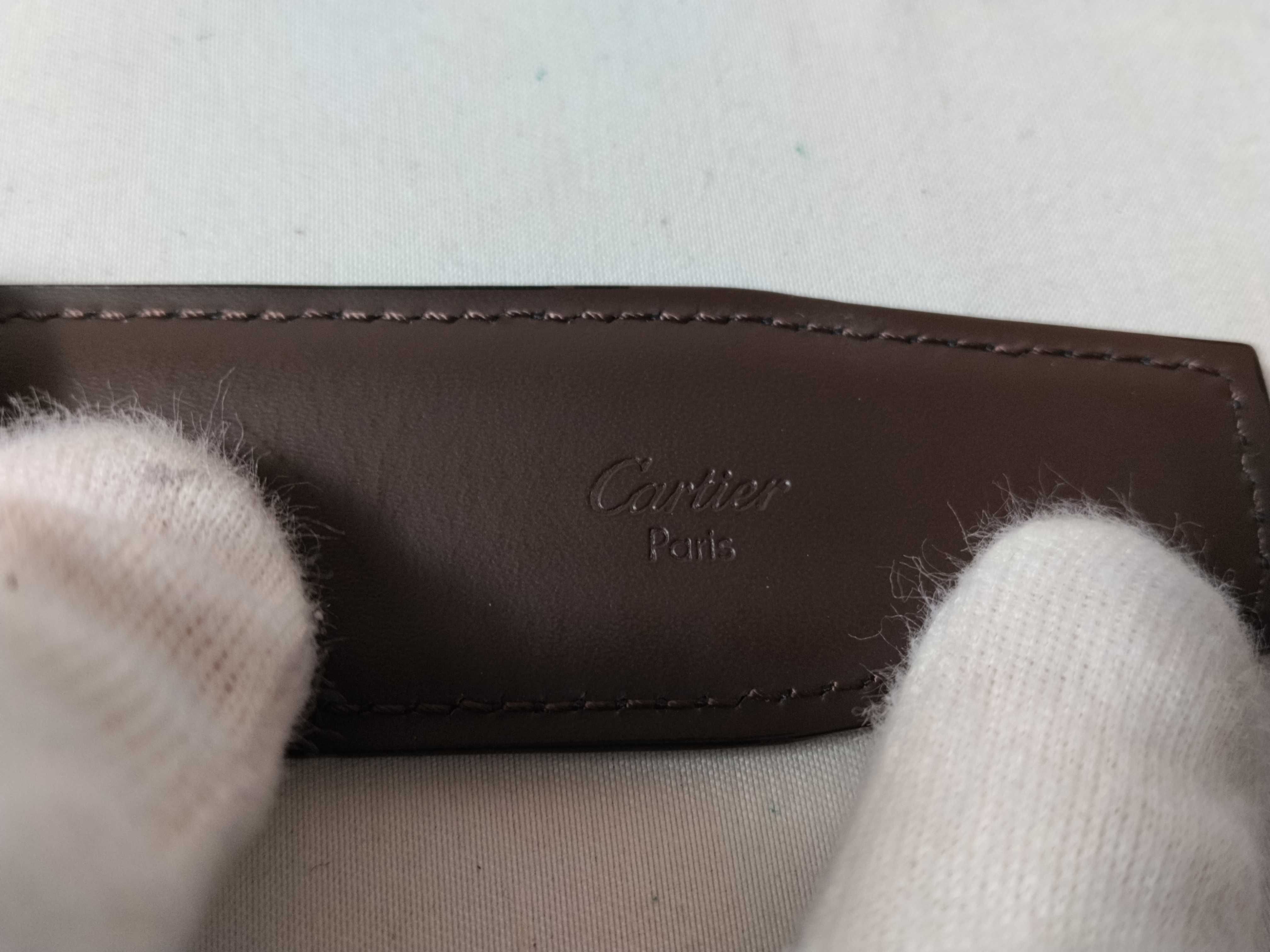 Double C Logo Leather Belt — view 5