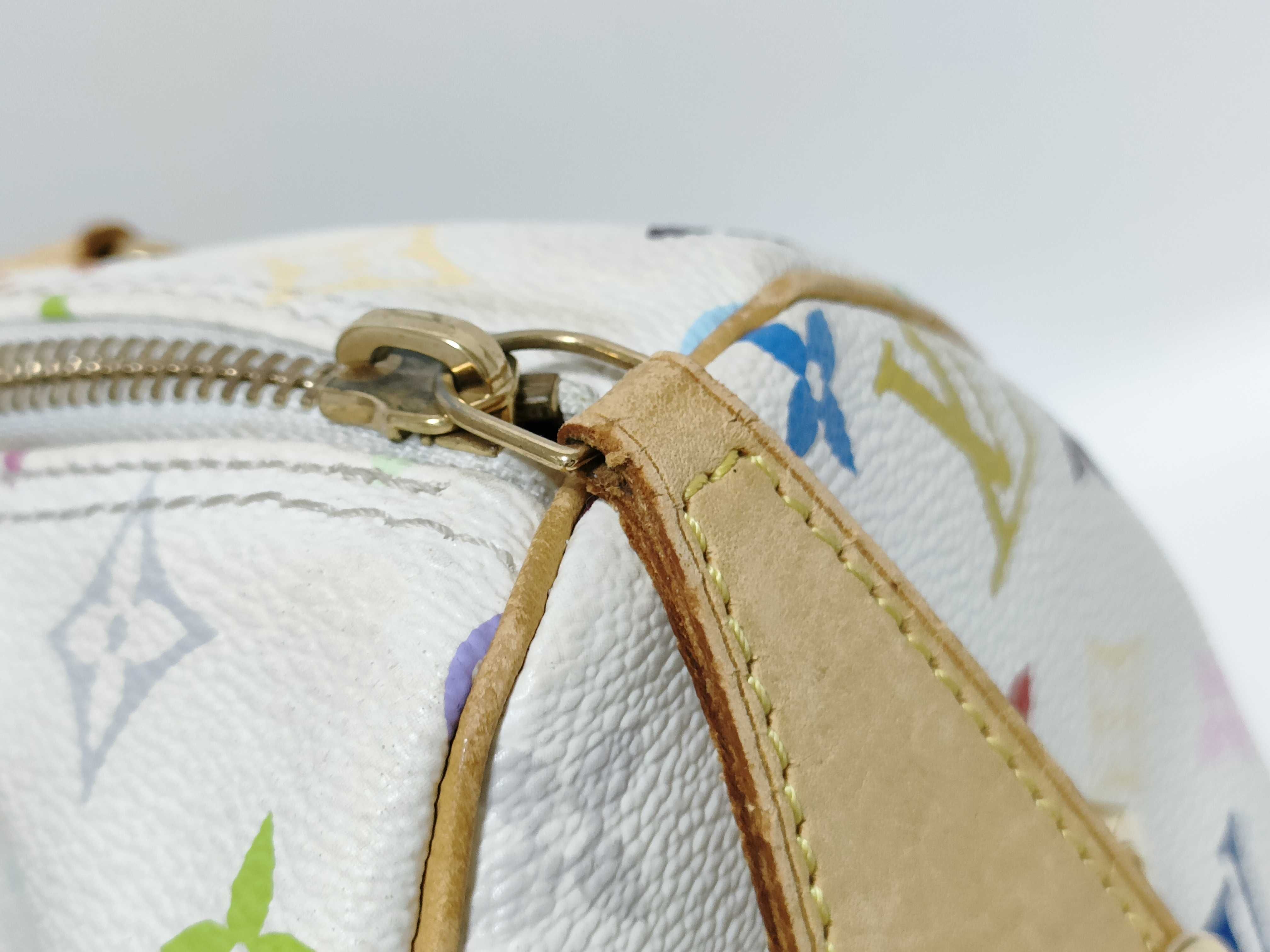 Monogram Multicolor KR - White Speedy 30 Handbag — view 14