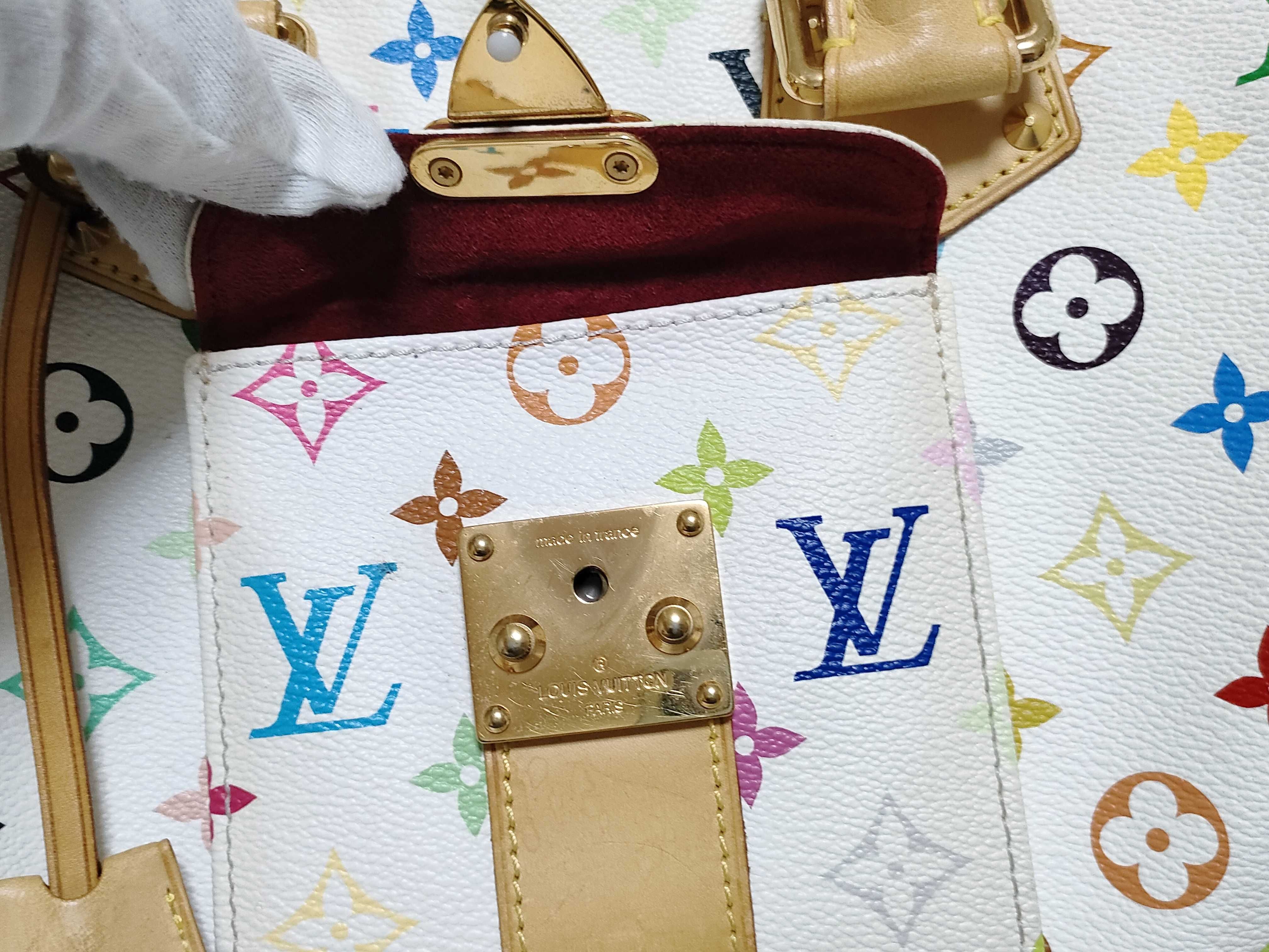 Monogram Multicolor KR - White Speedy 30 Handbag — view 15